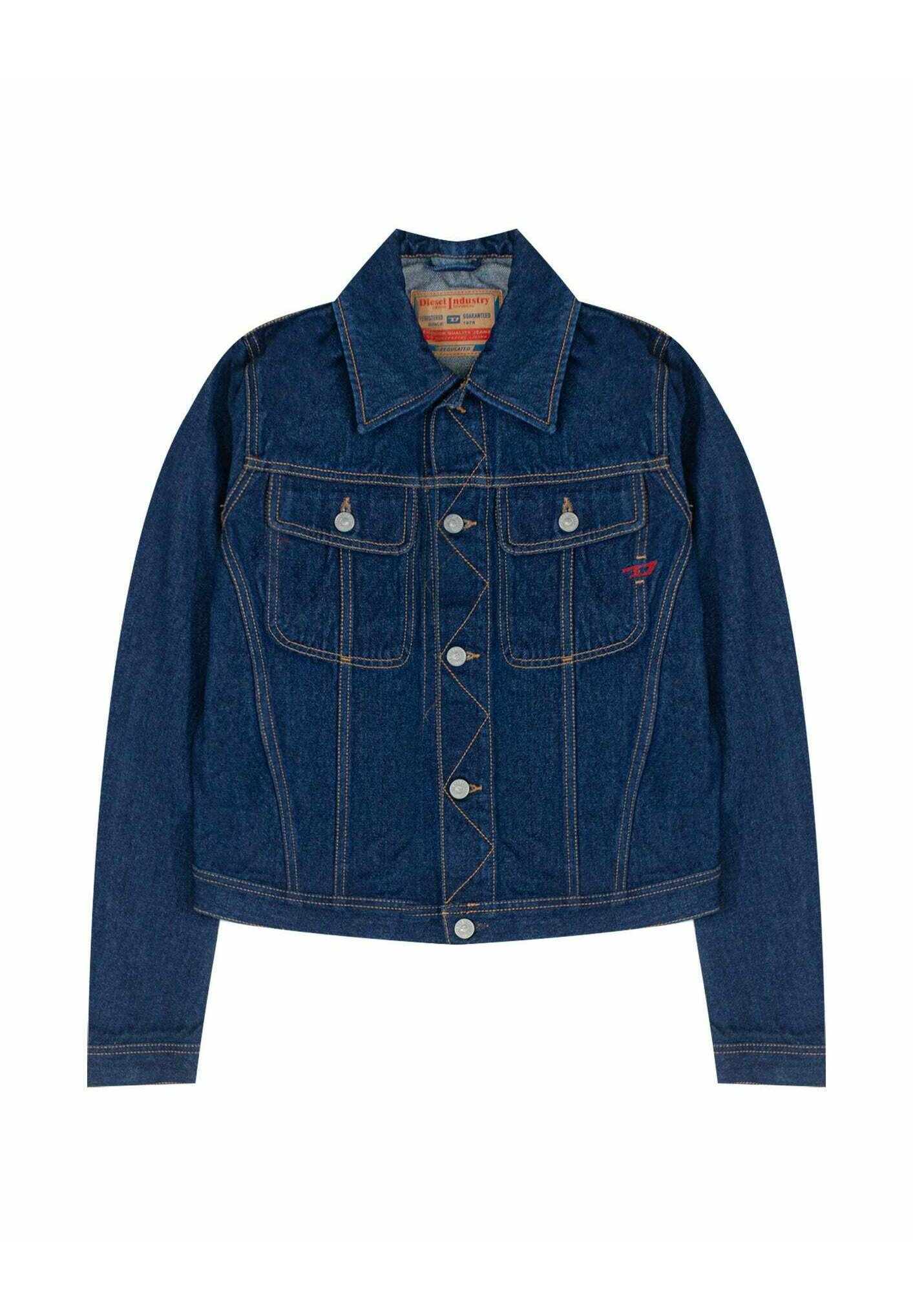 Diesel Denim jacket - blue denim/dark-blue denim