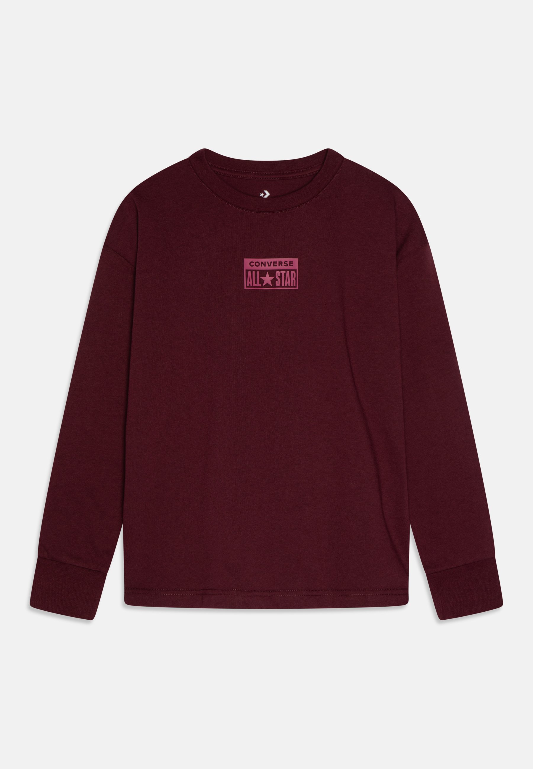 Converse HELIER UNISEX - Long sleeved top - deep bordeaux/bordeaux