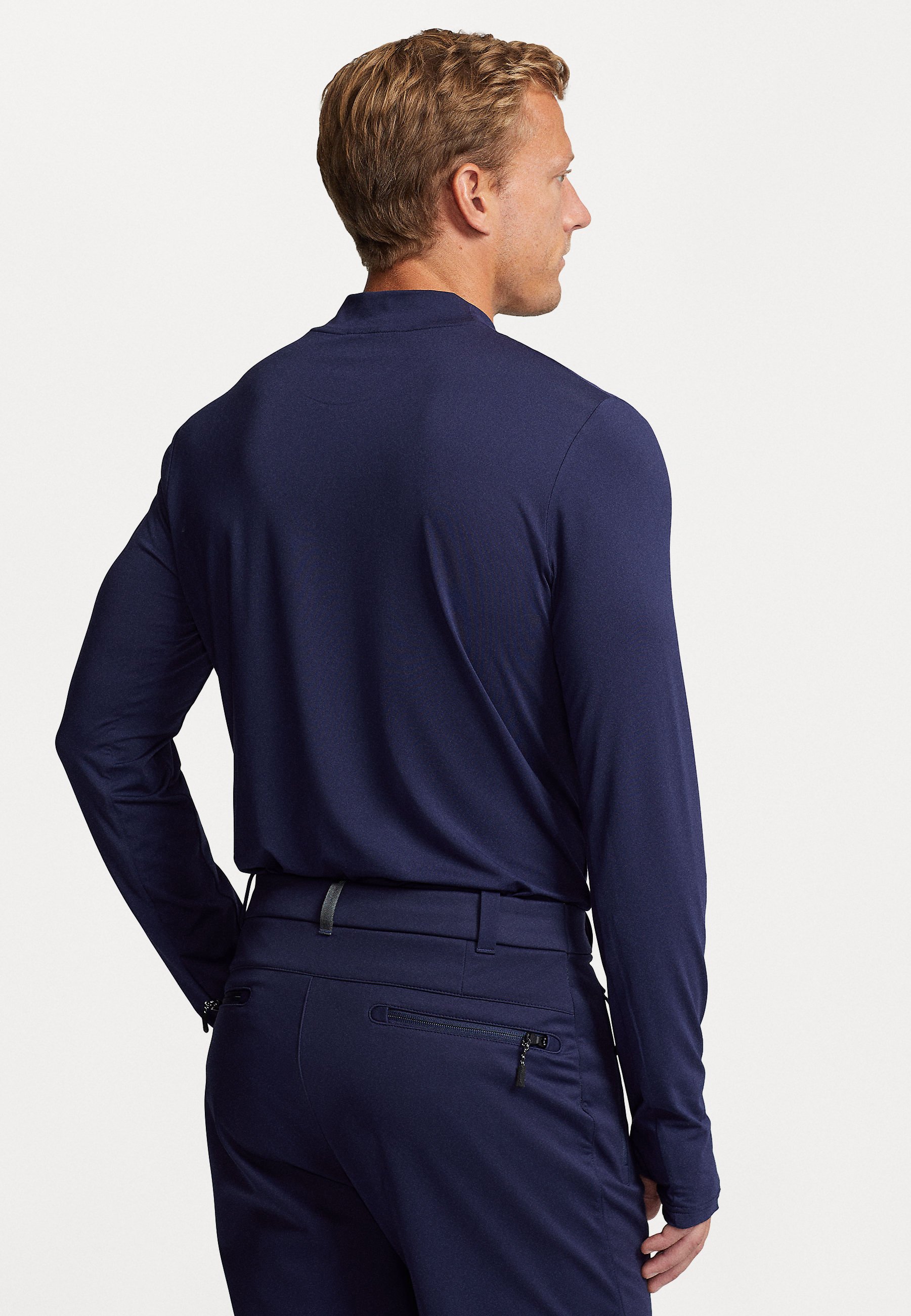 Polo Ralph Lauren LONG SLEEVE - Long sleeved top - refined navy/dark blue
