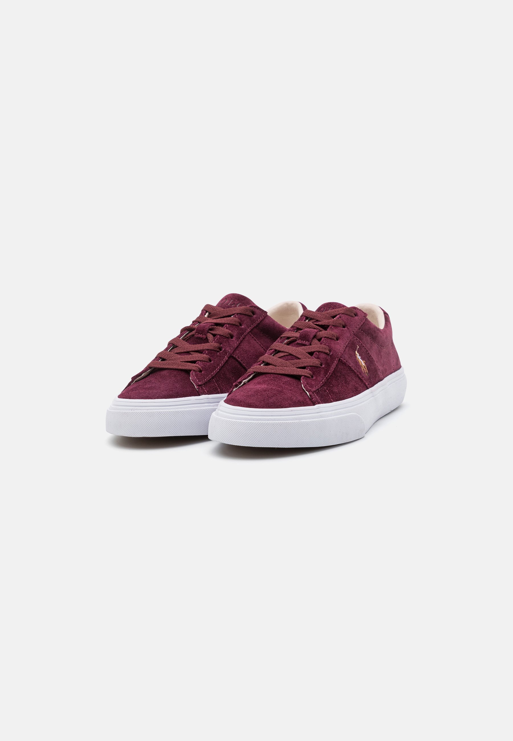Polo Ralph Lauren SAYER LACE UNISEX - Trainers - rich ruby/bordeaux