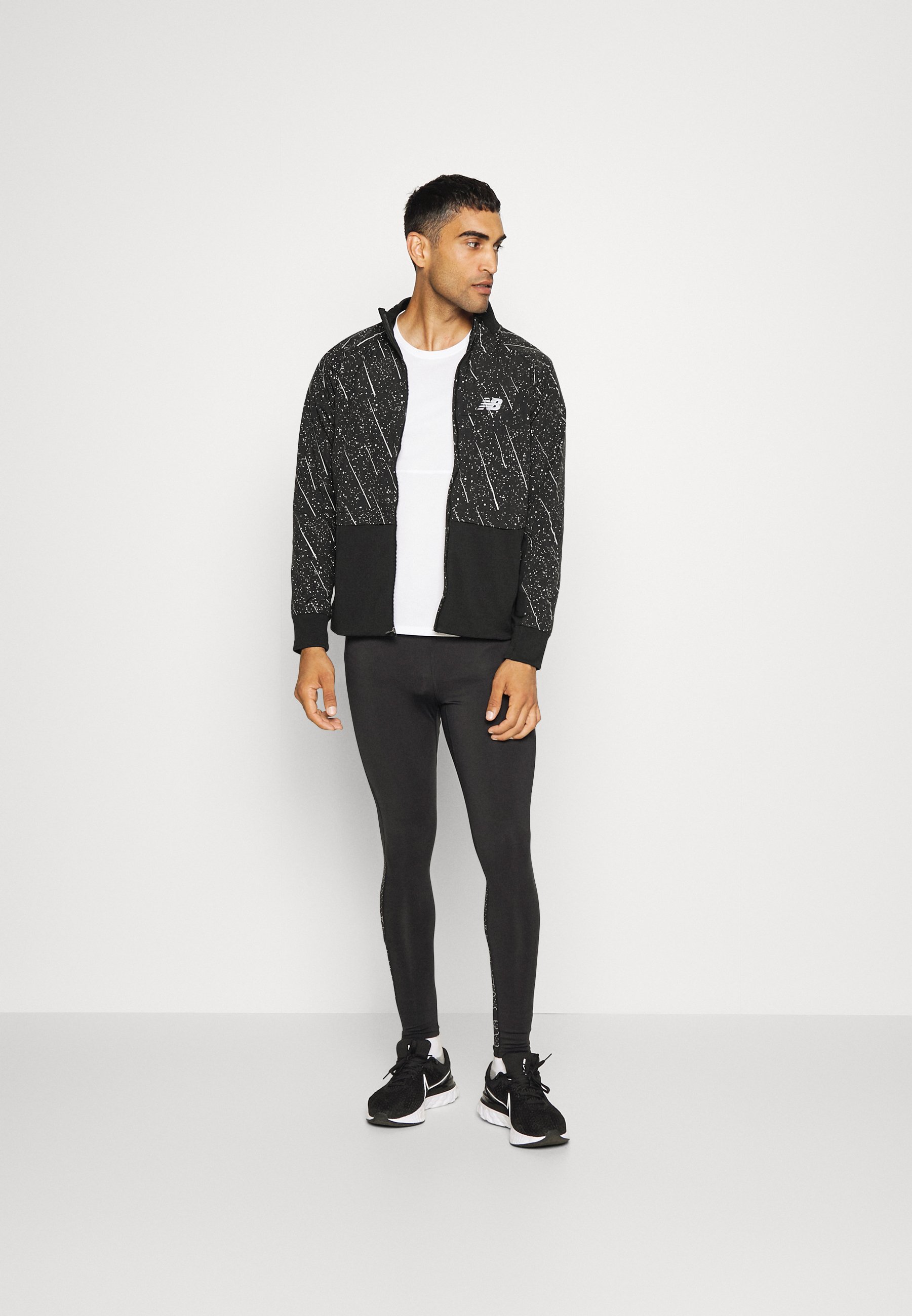 NB REFLECTIVE HEAT GRID JACKET - Running jacket - black
