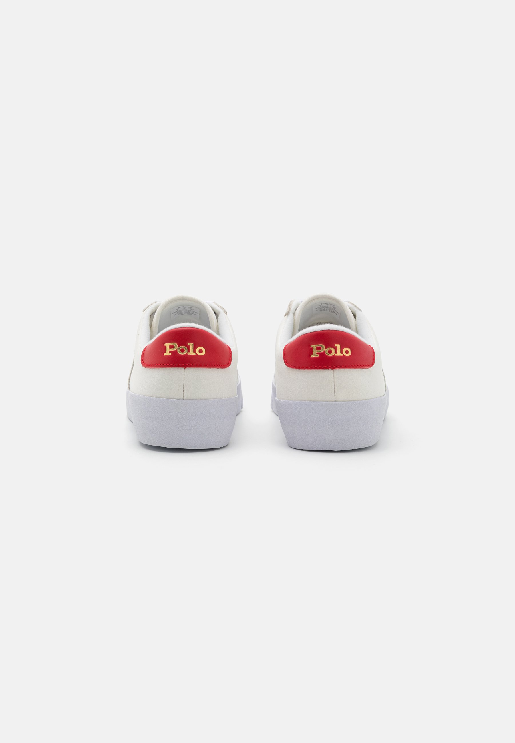 Polo Ralph Lauren SAYER SPORT LACE UNISEX - Trainers - deckwash white/red/navy/white