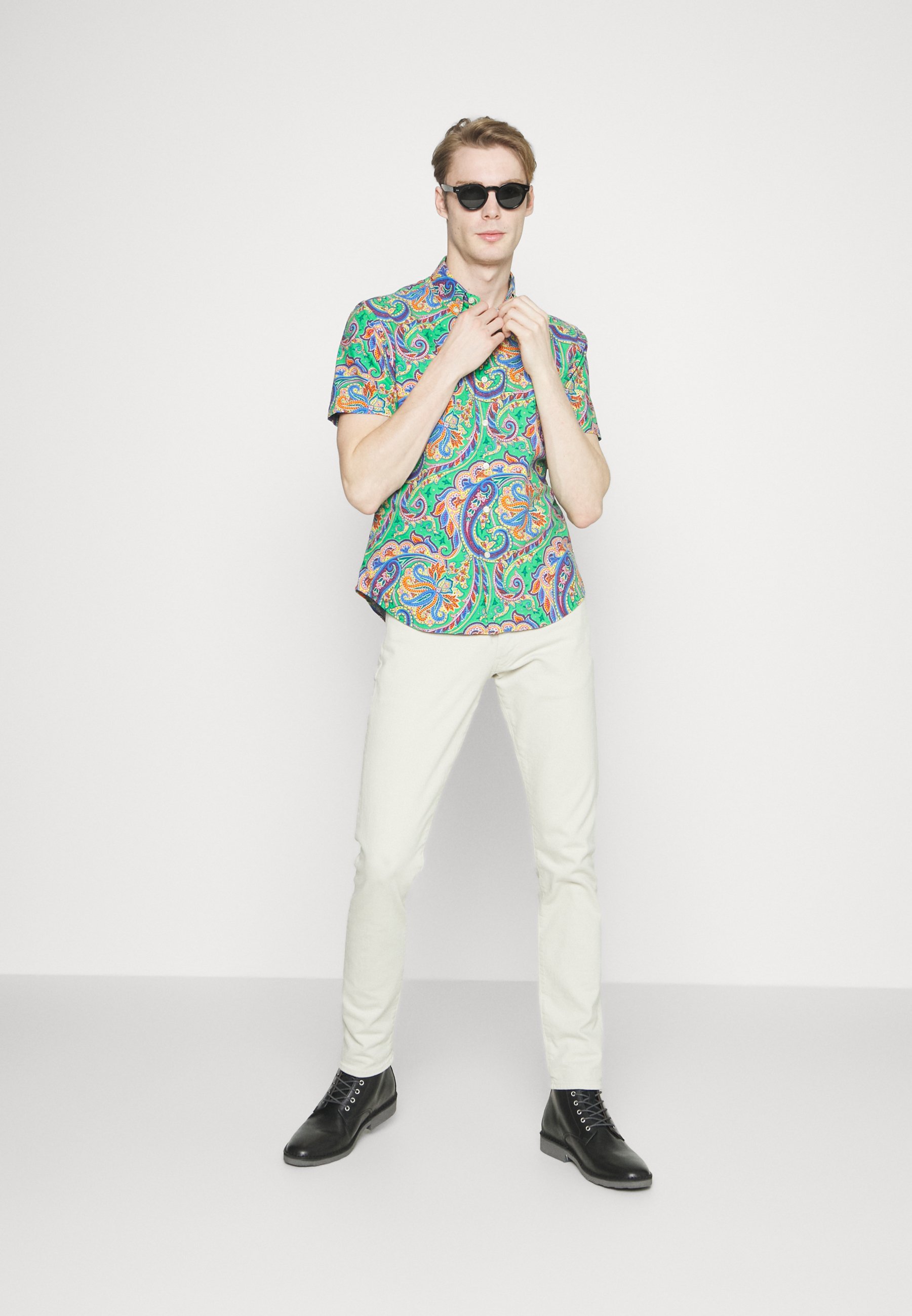 Polo Ralph Lauren SHORT SLEEVE SHIRT - Shirt - multicolor/multi-coloured