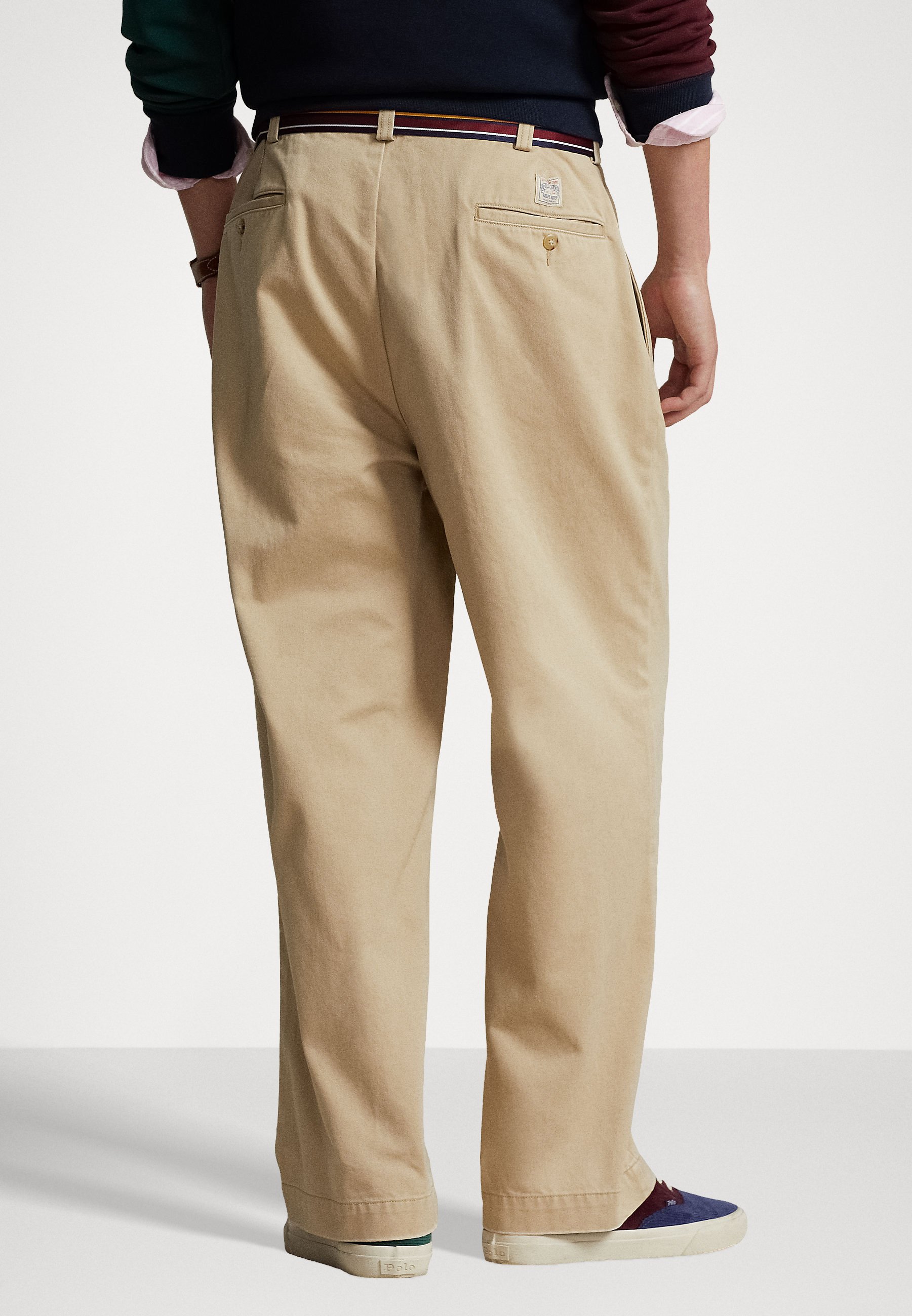 Polo Ralph Lauren FLAT FRONT - Trousers - burmese tan/beige