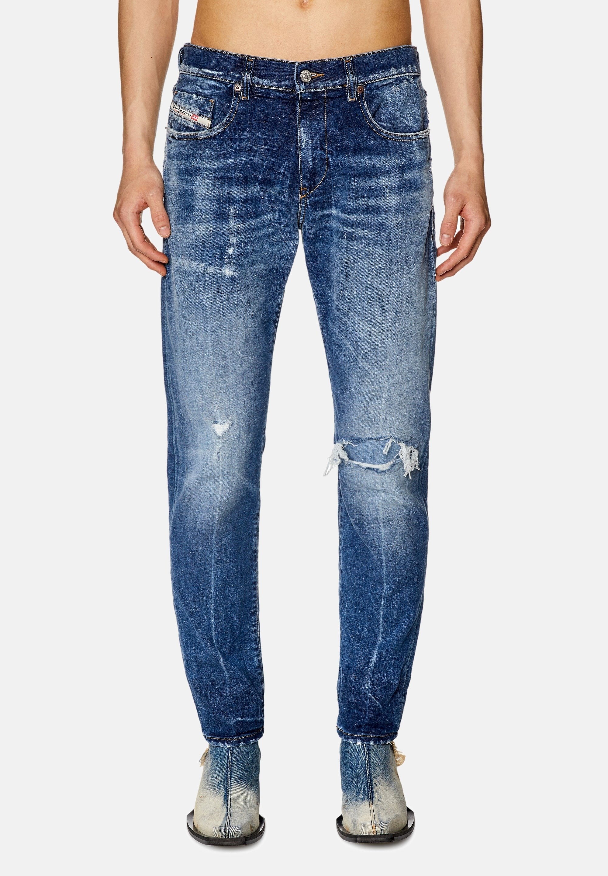 Diesel Slim fit jeans - medium blue/blue denim