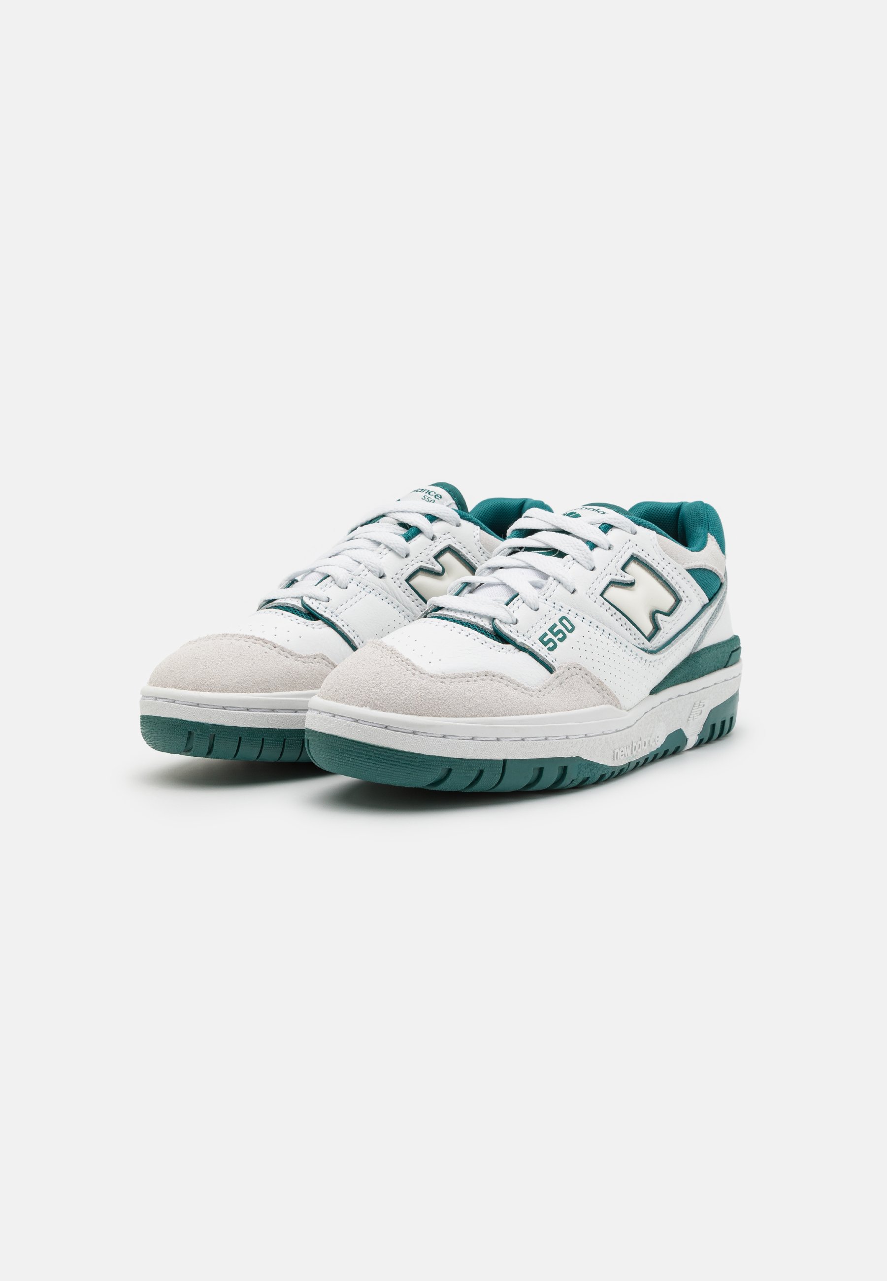 NB BB550 UNISEX - Trainers - white/green/white