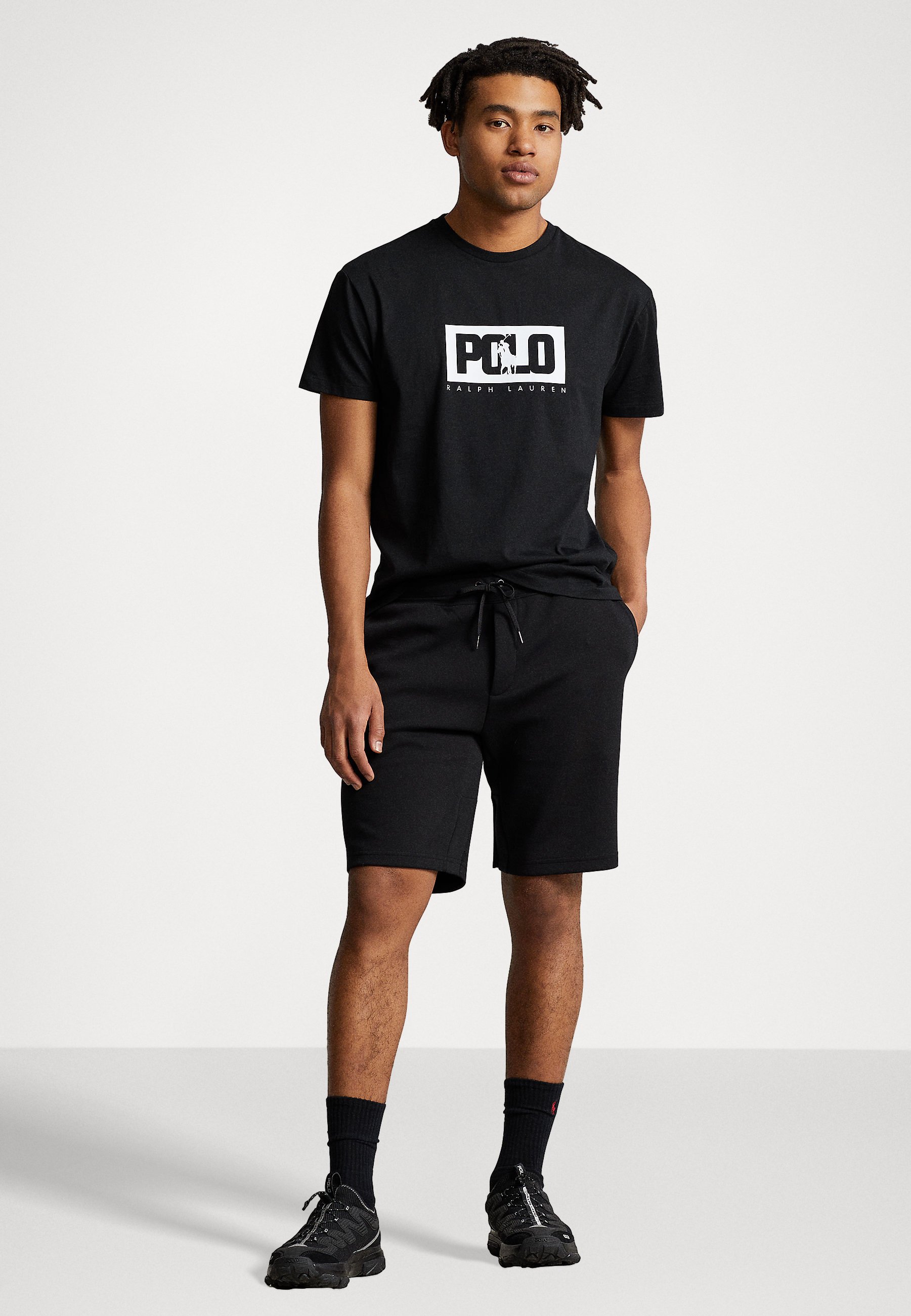 Polo Ralph Lauren SHORT SLEEVE - Print T-shirt - black