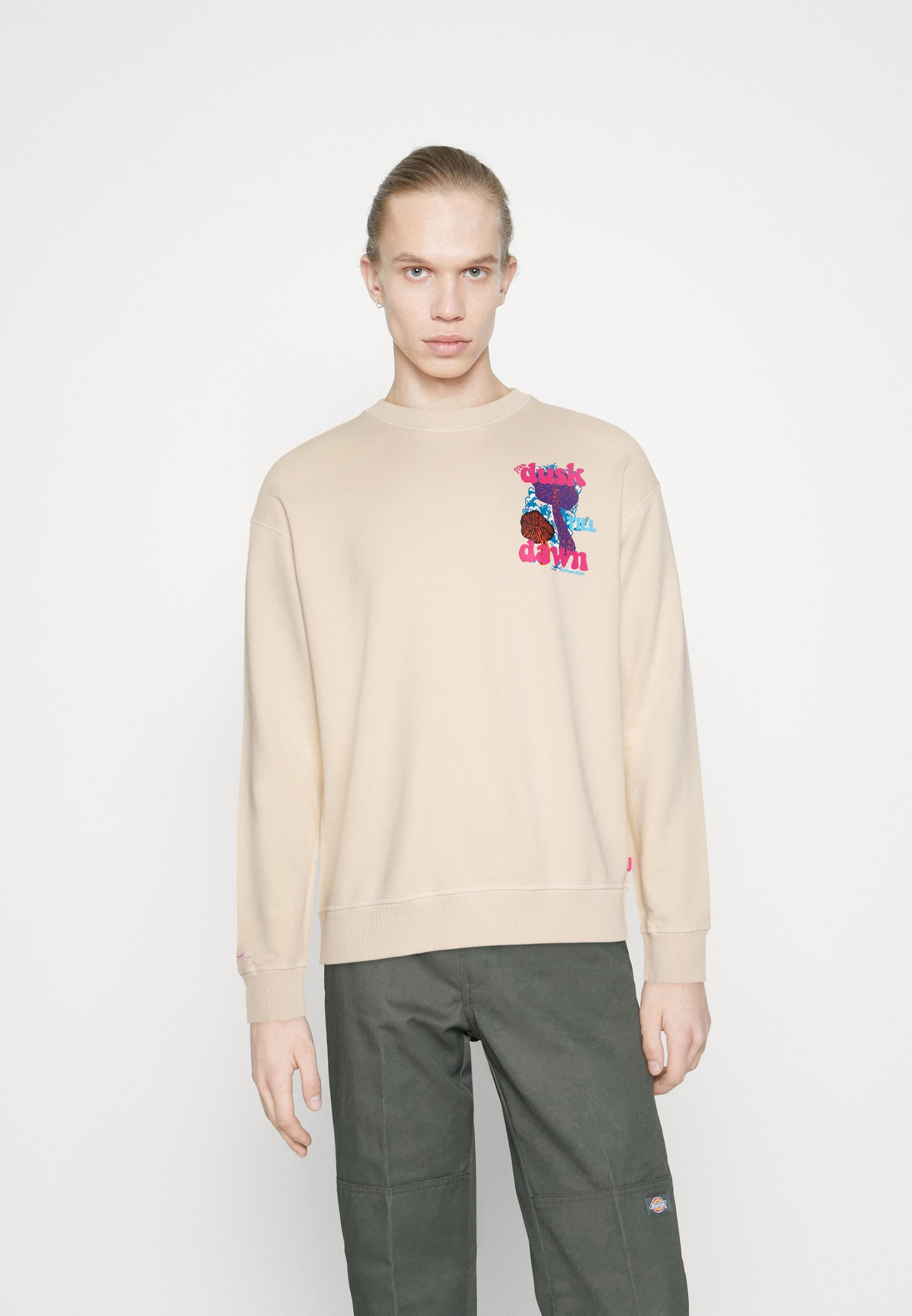 Scotch & Soda FESTIVAL  - Sweatshirt - stone/off-white