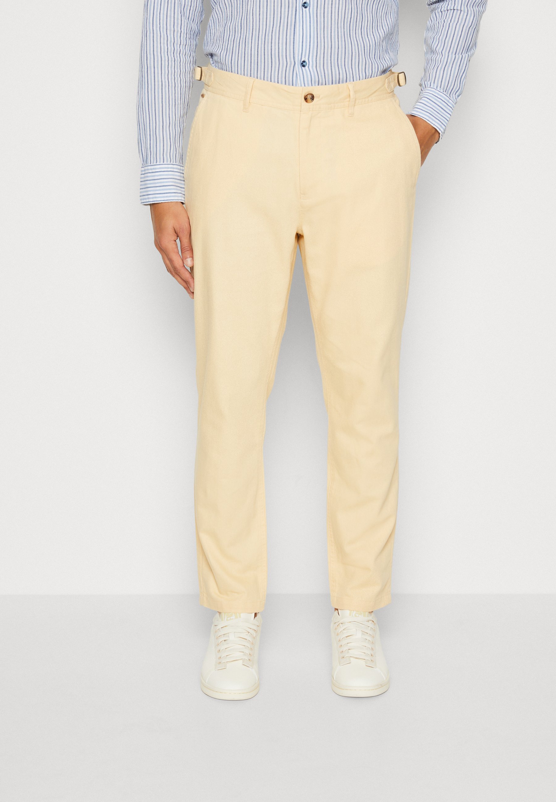 Scotch & Soda REGULAR TAPERED THE DRIFT - Trousers - sand