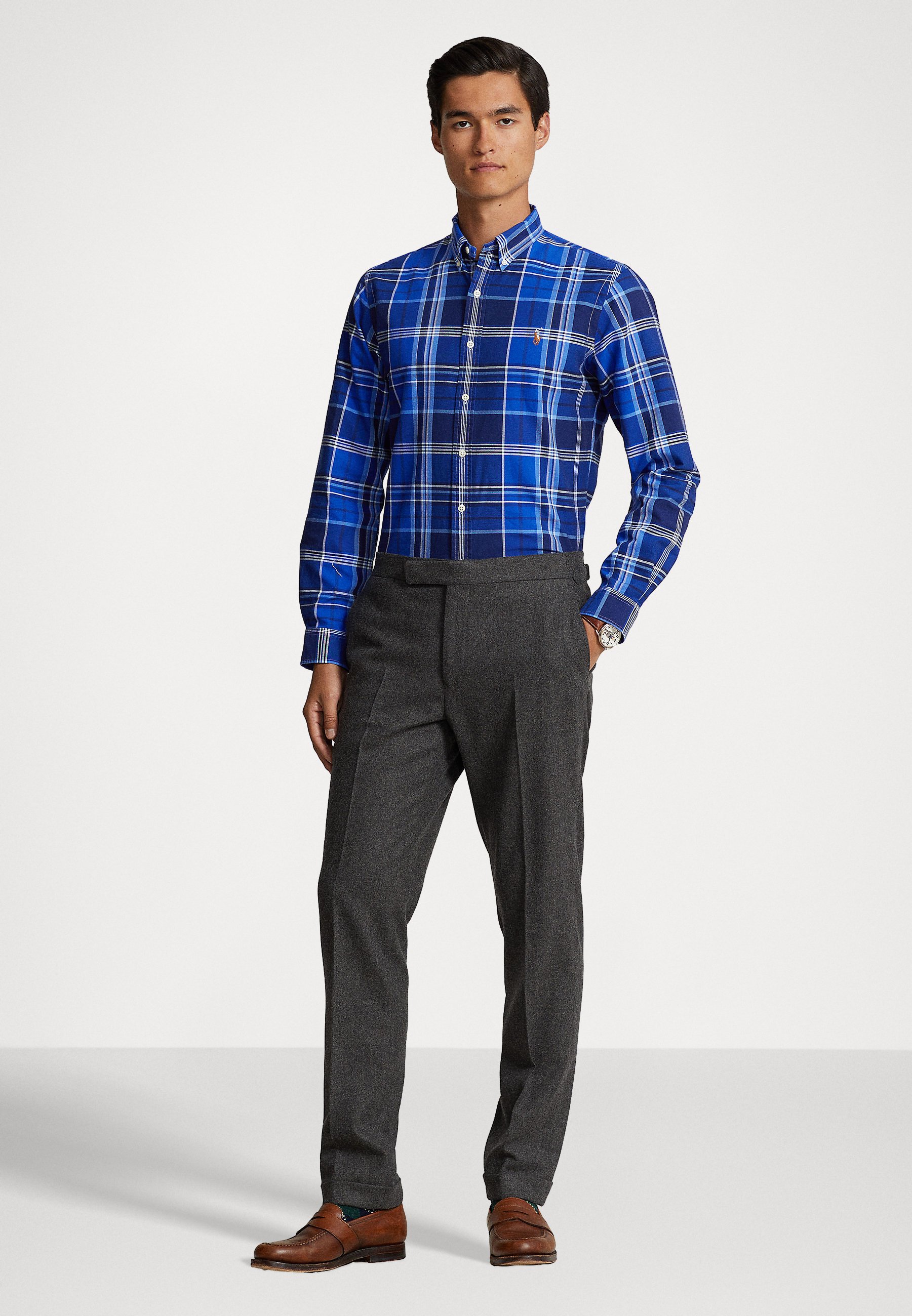Polo Ralph Lauren LONG SLEEVE - Shirt - blue