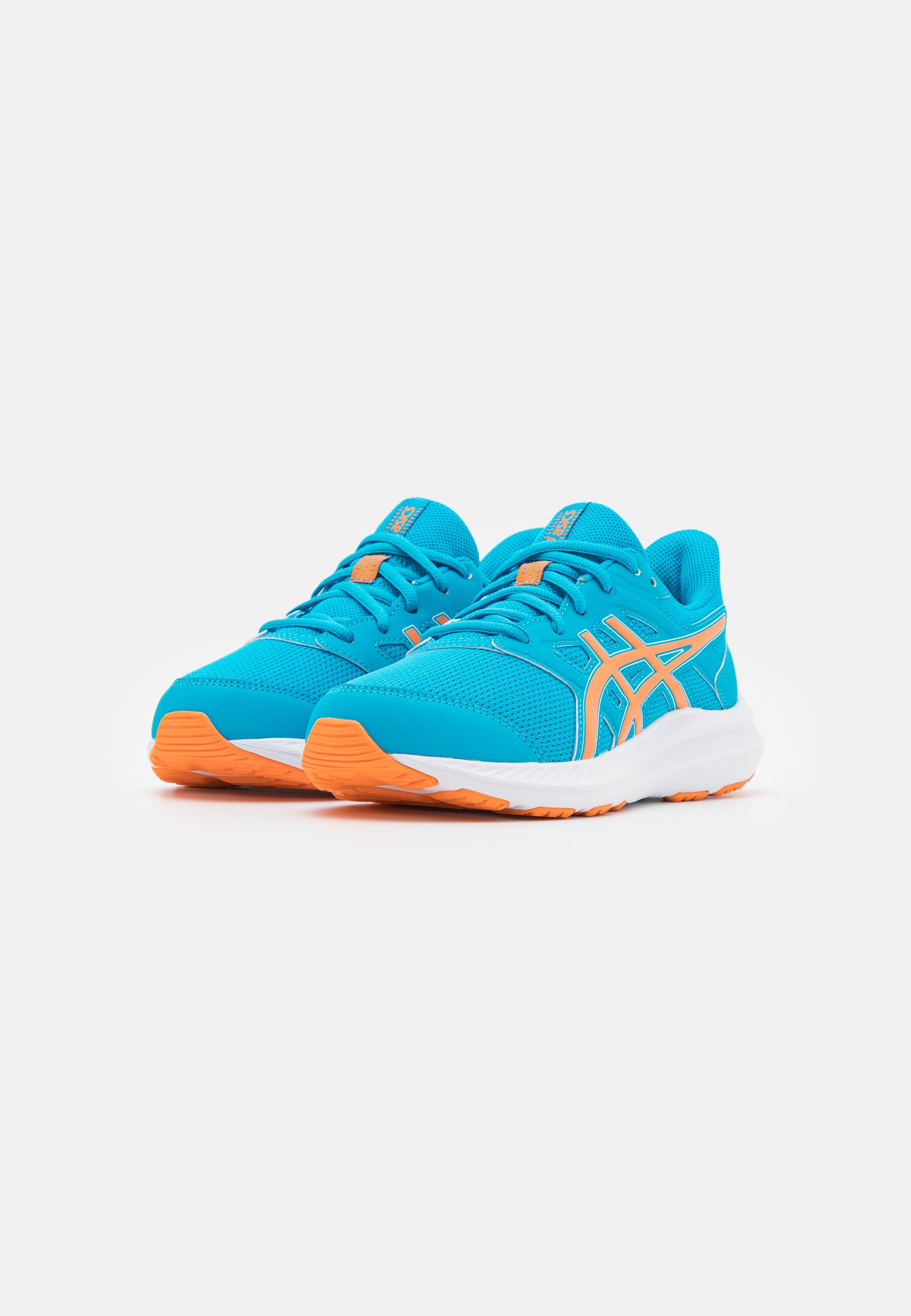 ASICS JOLT 4 UNISEX - Neutral running shoes - island blue/sun peach/blue