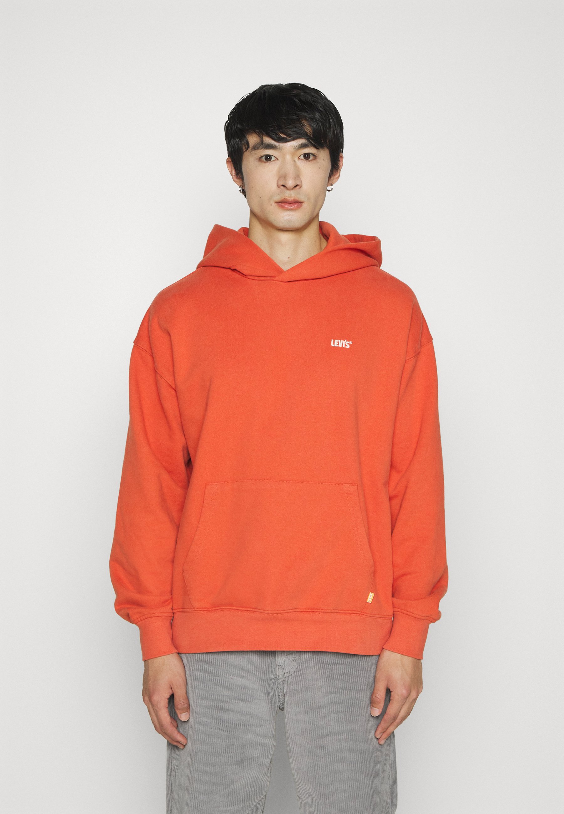 Levi's® GOLD TAB HOODIE - Sweatshirt - mecca orange/coral