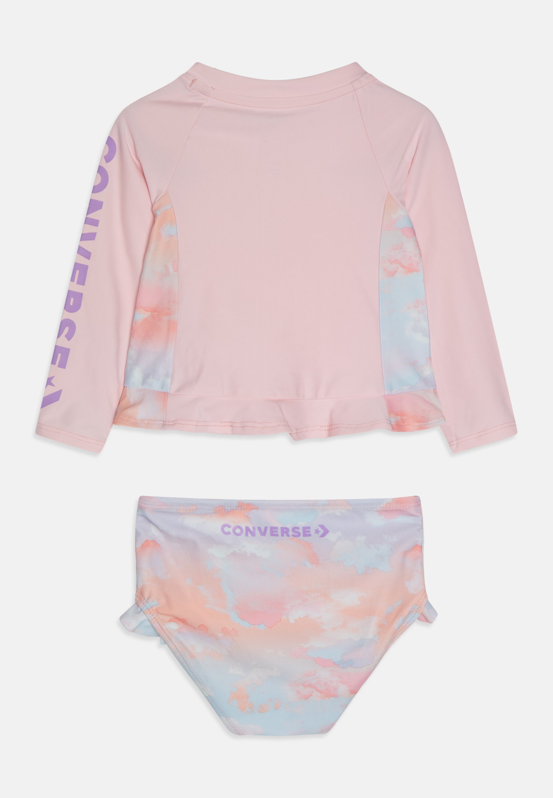 Converse RASH GUARD SET - Bikini - sunrise pink/pink