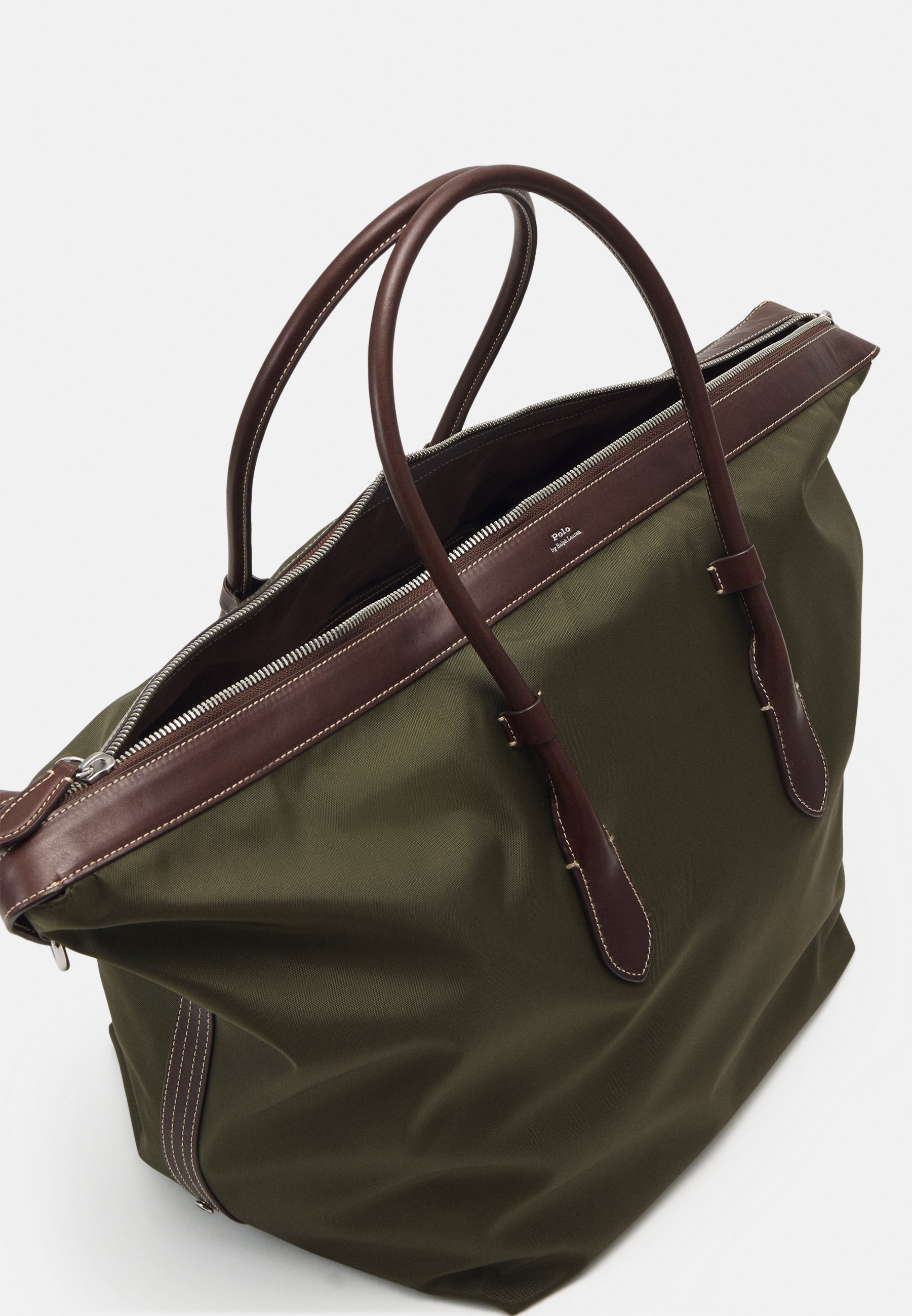 Polo Ralph Lauren TOTE EXTRA LARGE - Tote bag - company olive/olive