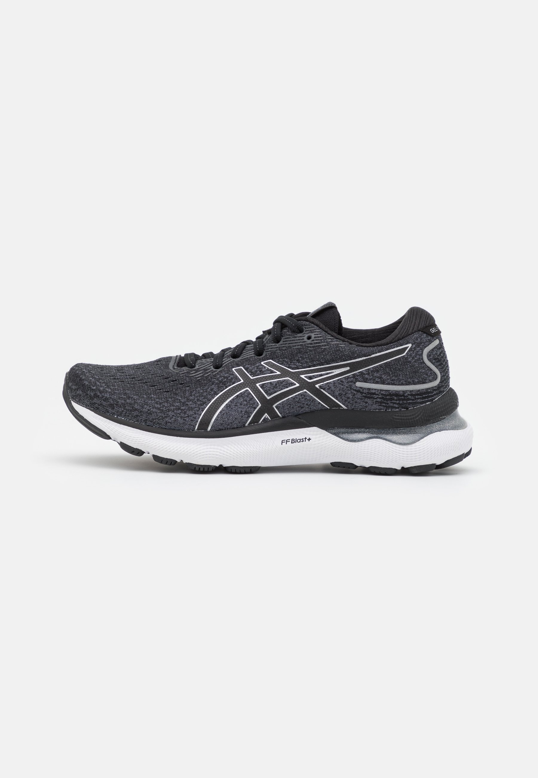 ASICS GEL NIMBUS 24 - Stabilty running shoes - black/pure silver/black