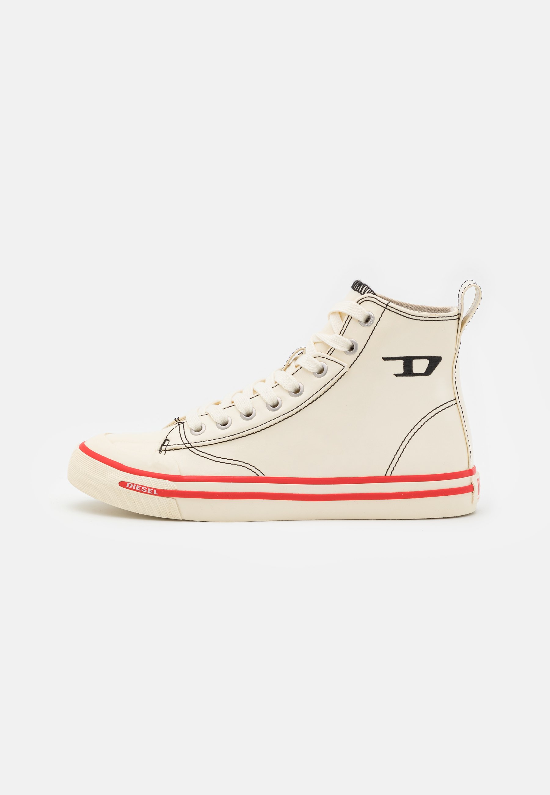 Diesel S-ATHOS MID W - High-top trainers - white