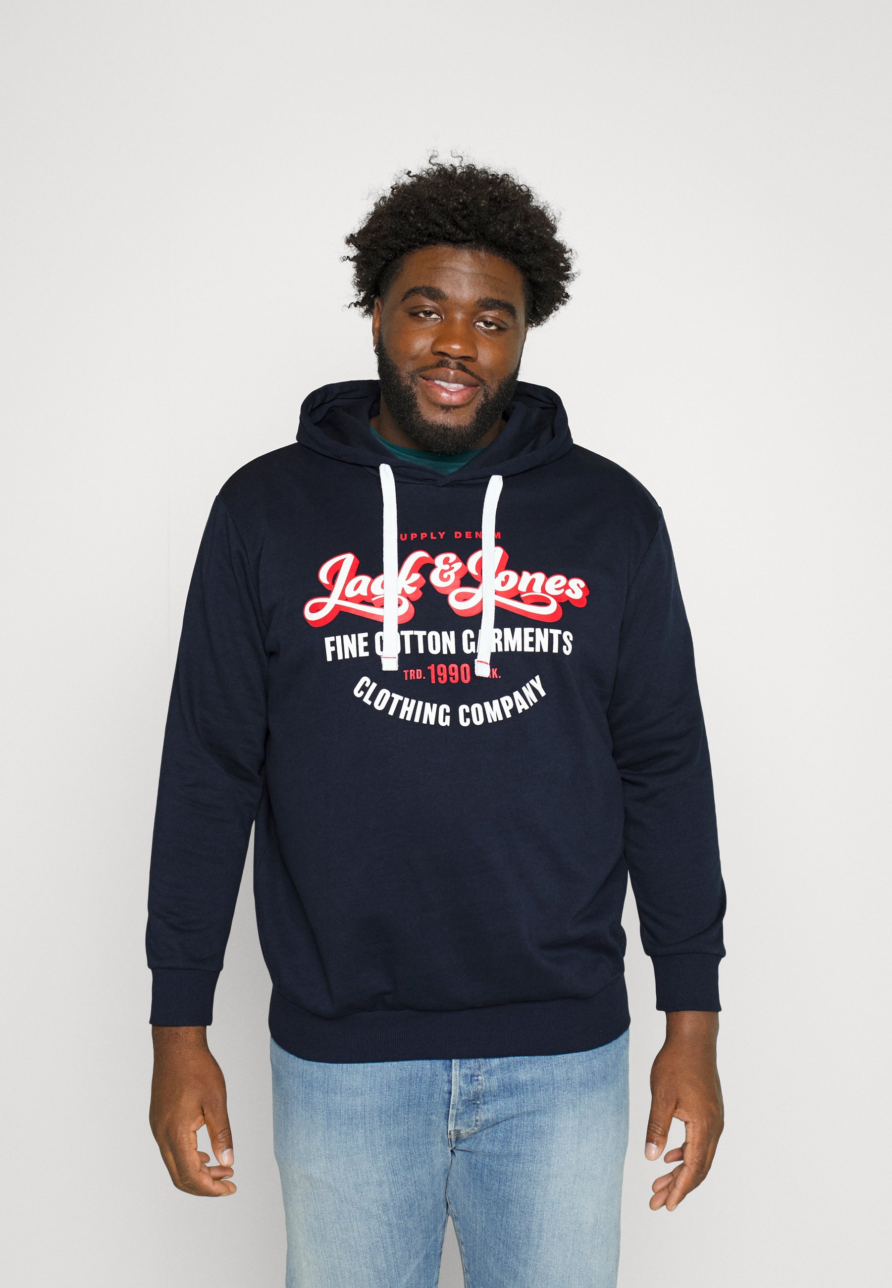 Jack &Jones JJANDY  - Hoodie - dark blue