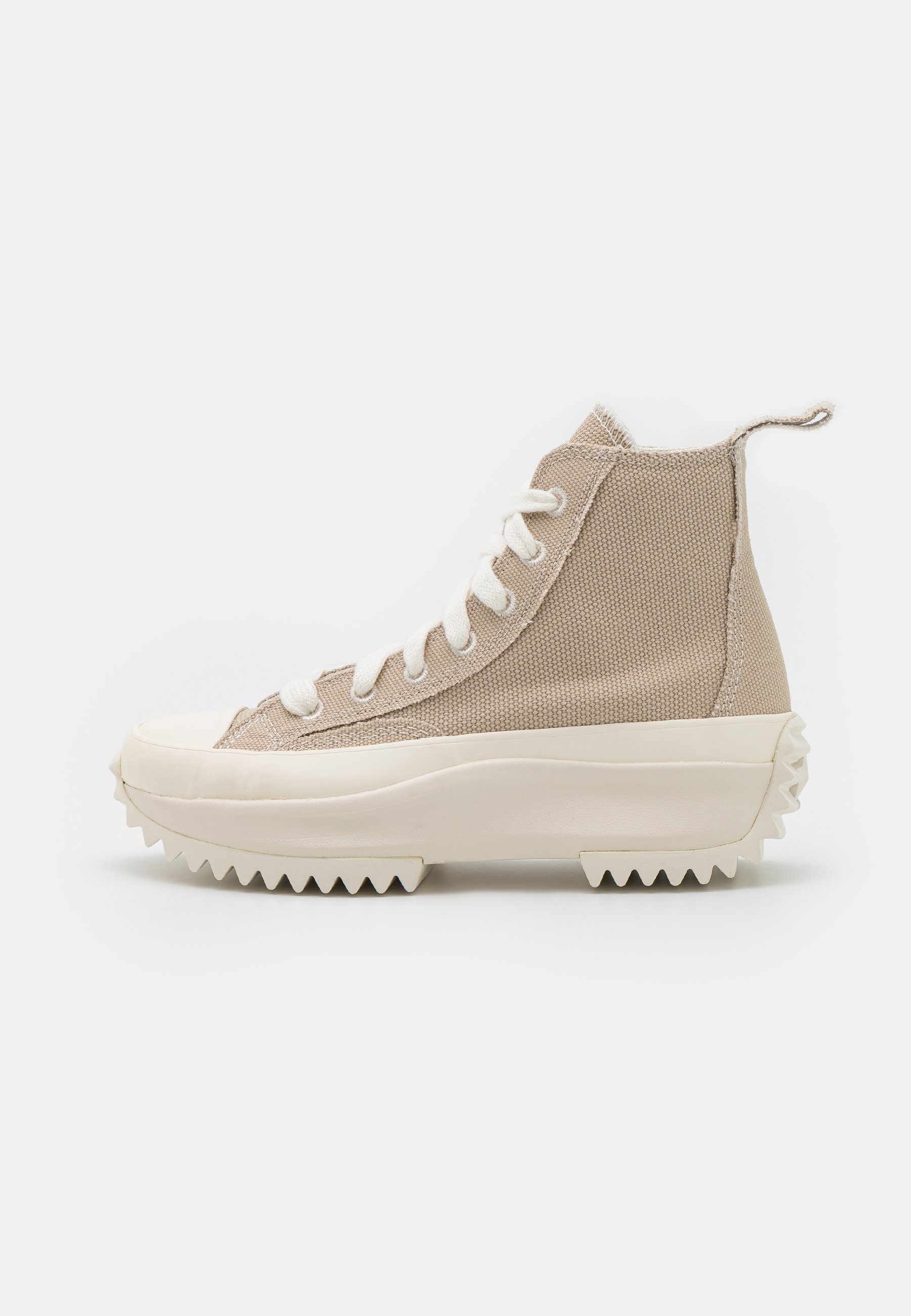 Converse RUN STAR HIKE - High-top trainers - beach stone/egret/grey