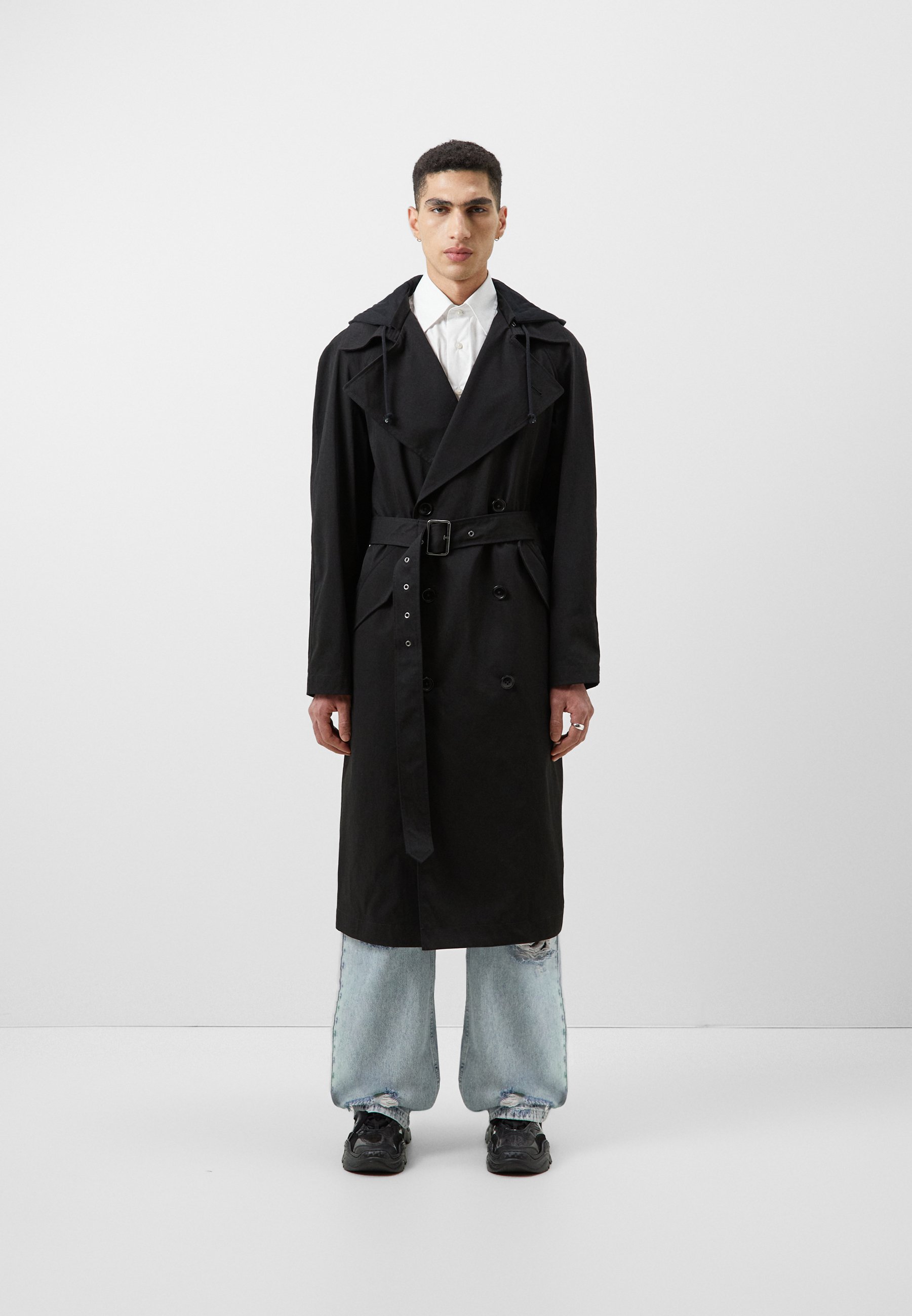 Diesel MATTHEW - Trenchcoat - black