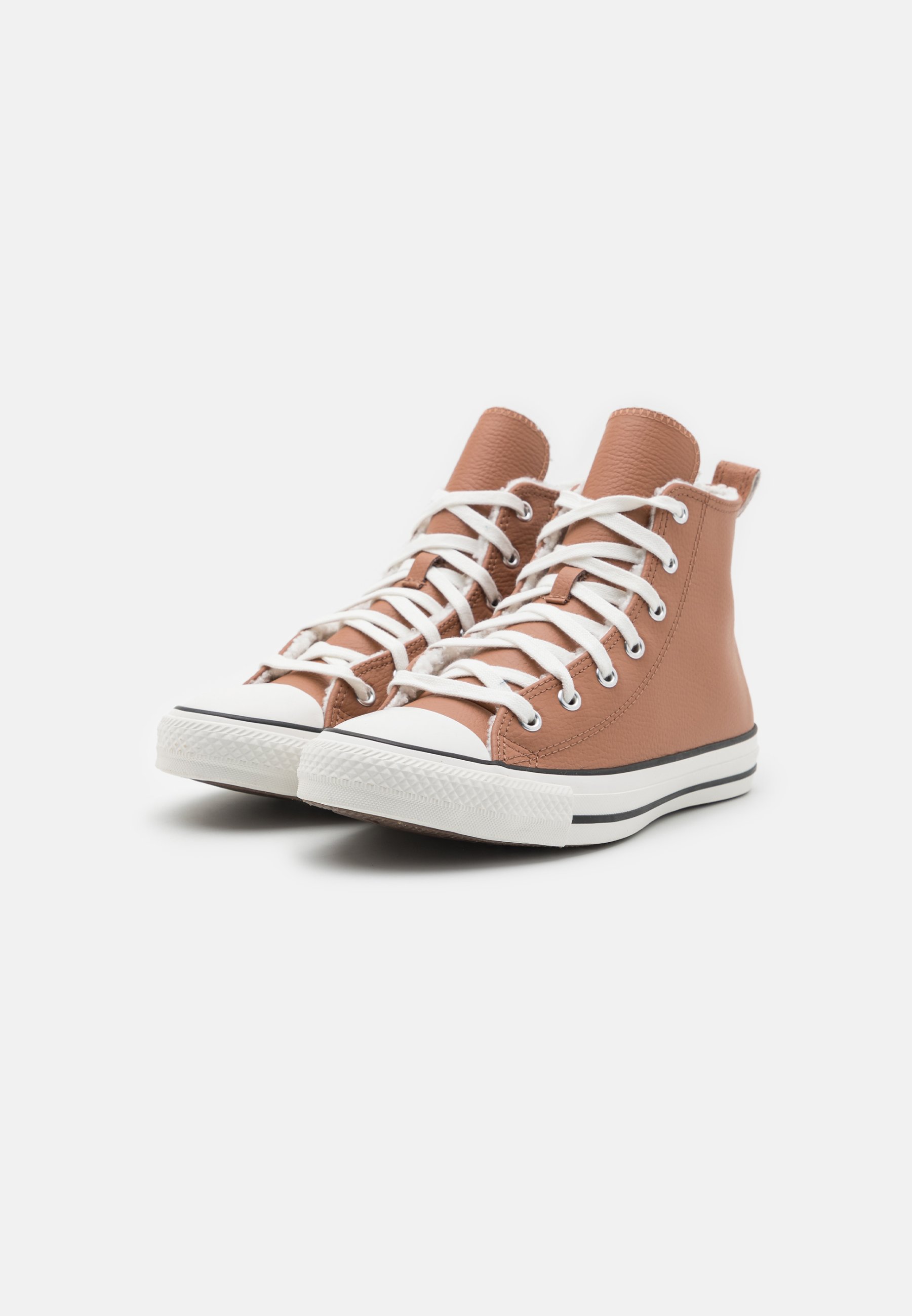 Converse CHUCK TAYLOR ALL STAR TEENS UNISEX - High-top trainers - clay pot/vintage white/black/brown