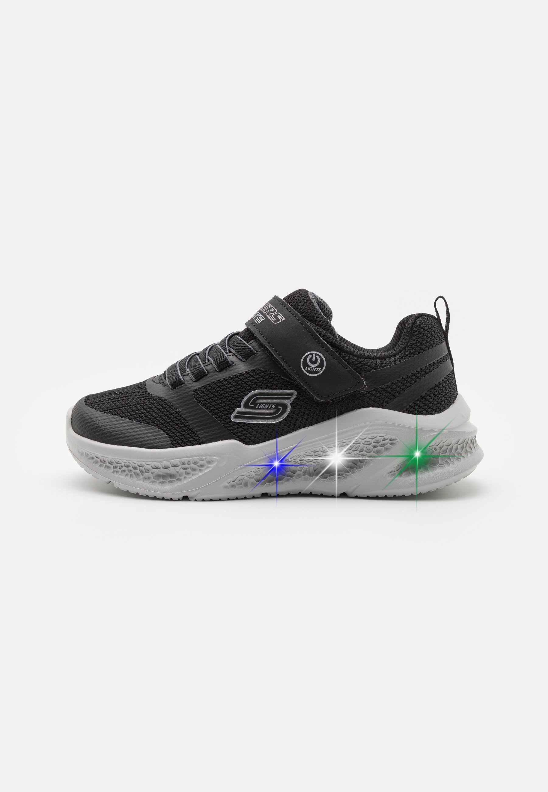 Skechers LIGHTED GORE STRAP  - Trainers - black/grey/black