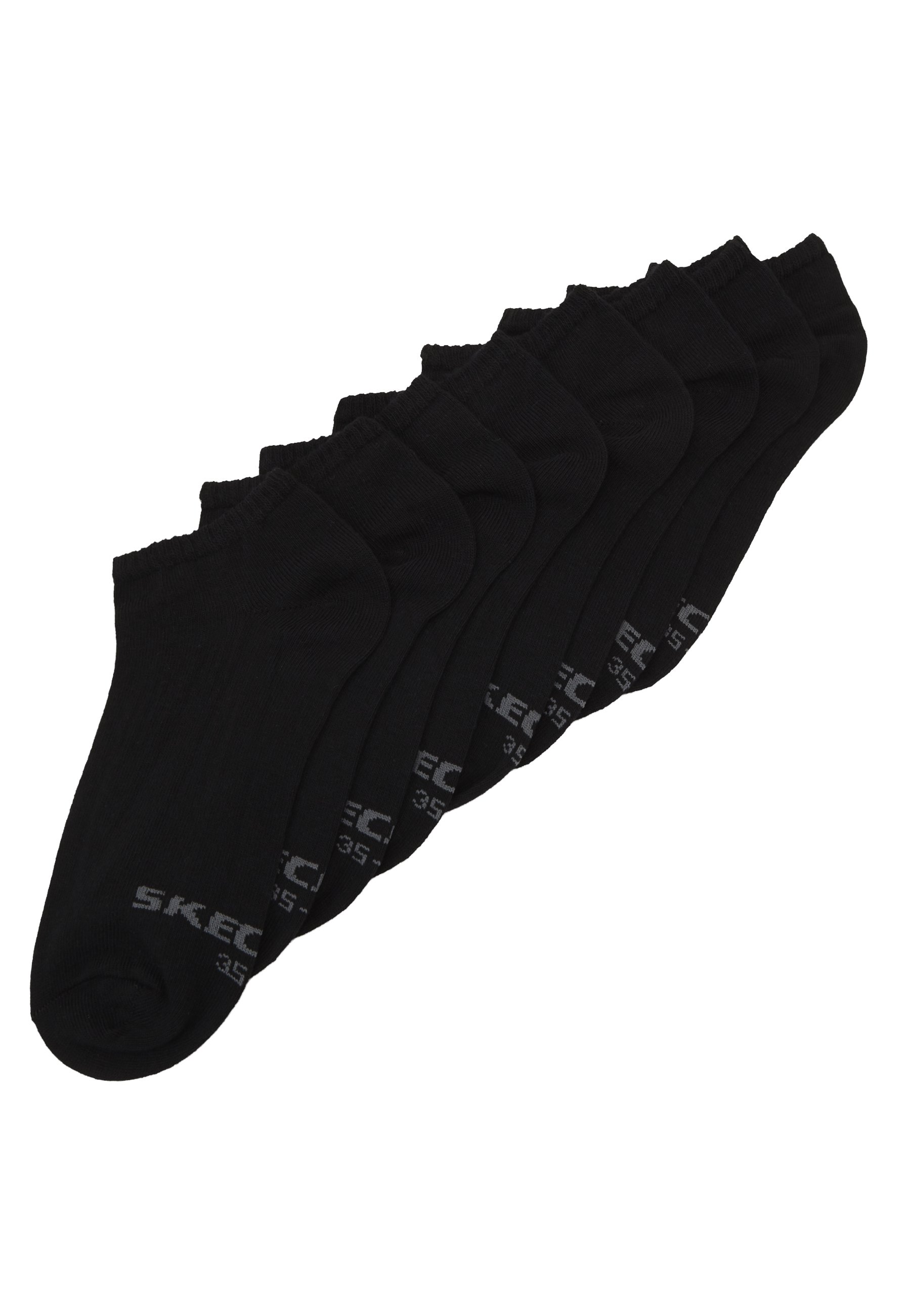 Skechers ONLINE CASUAL WOMEN BASIC SNEAKER 8 PACK - Socks - black