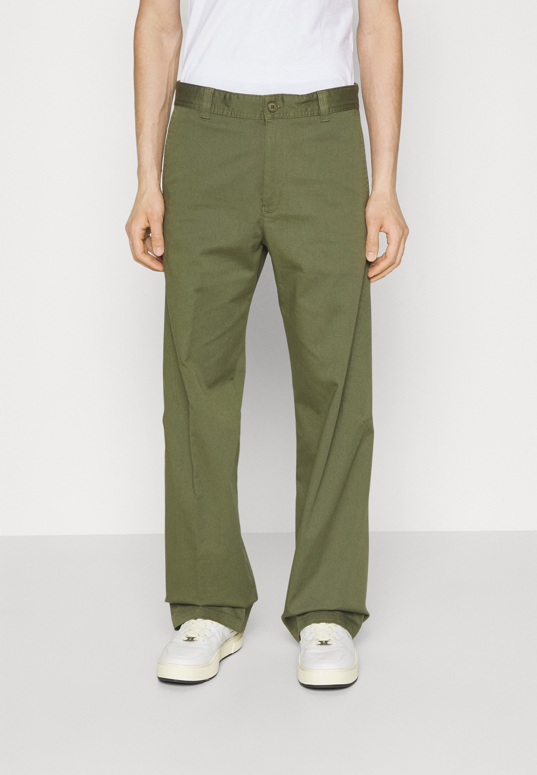 Diesel P-FRANCK - Trousers - green/black
