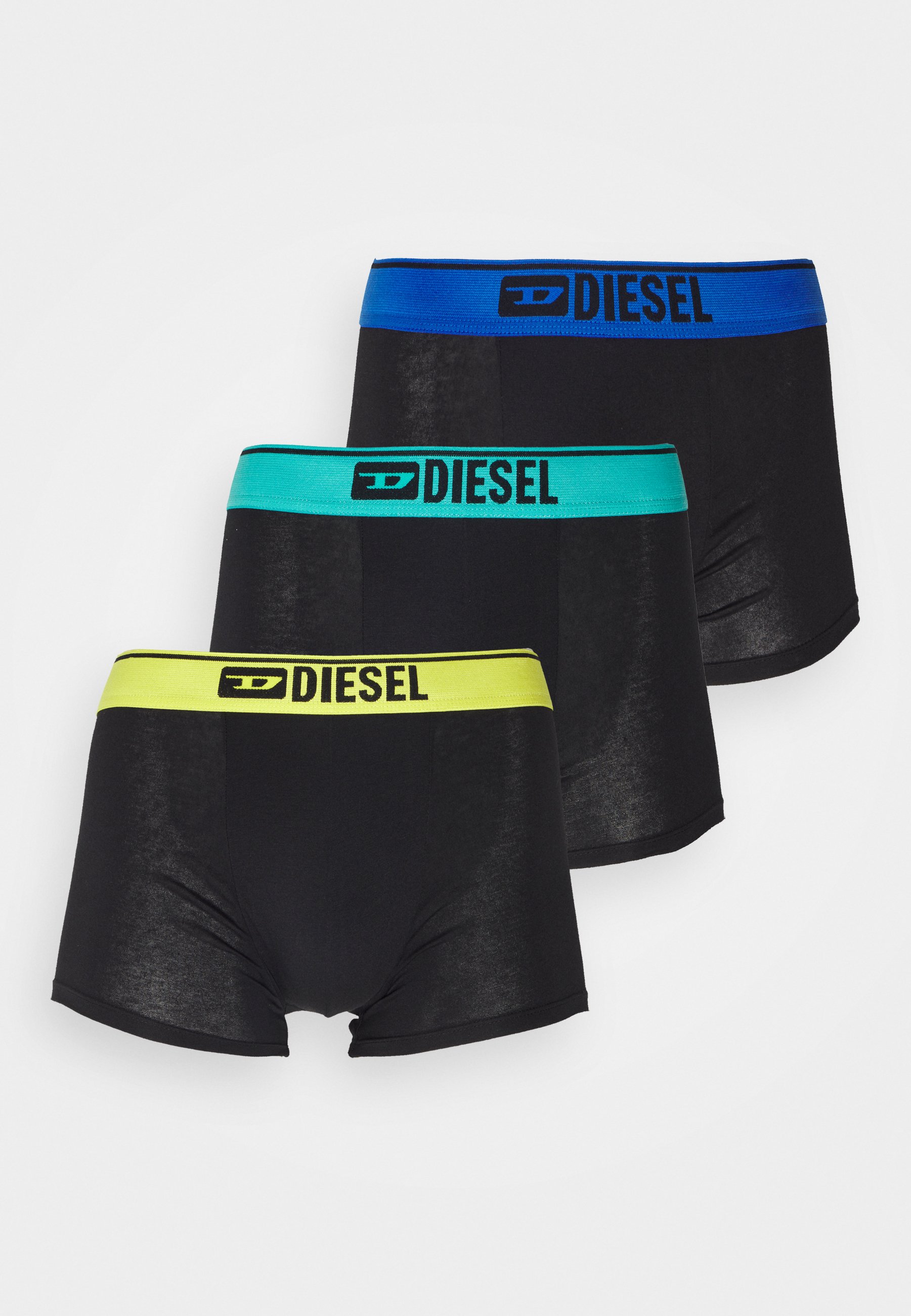 Diesel 3 PACK - Pants - black