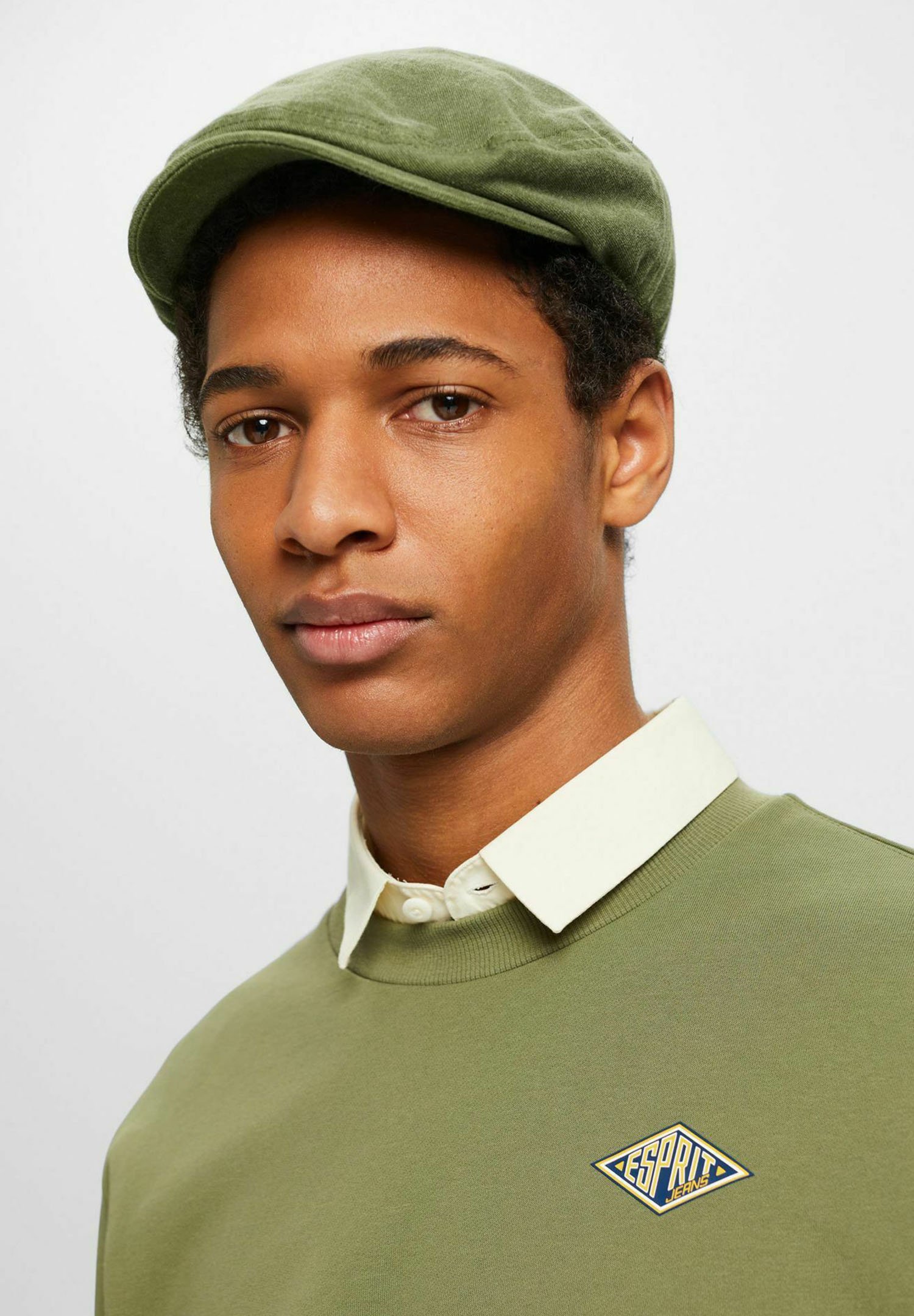 Esprit Cap - light khaki/mottled light green