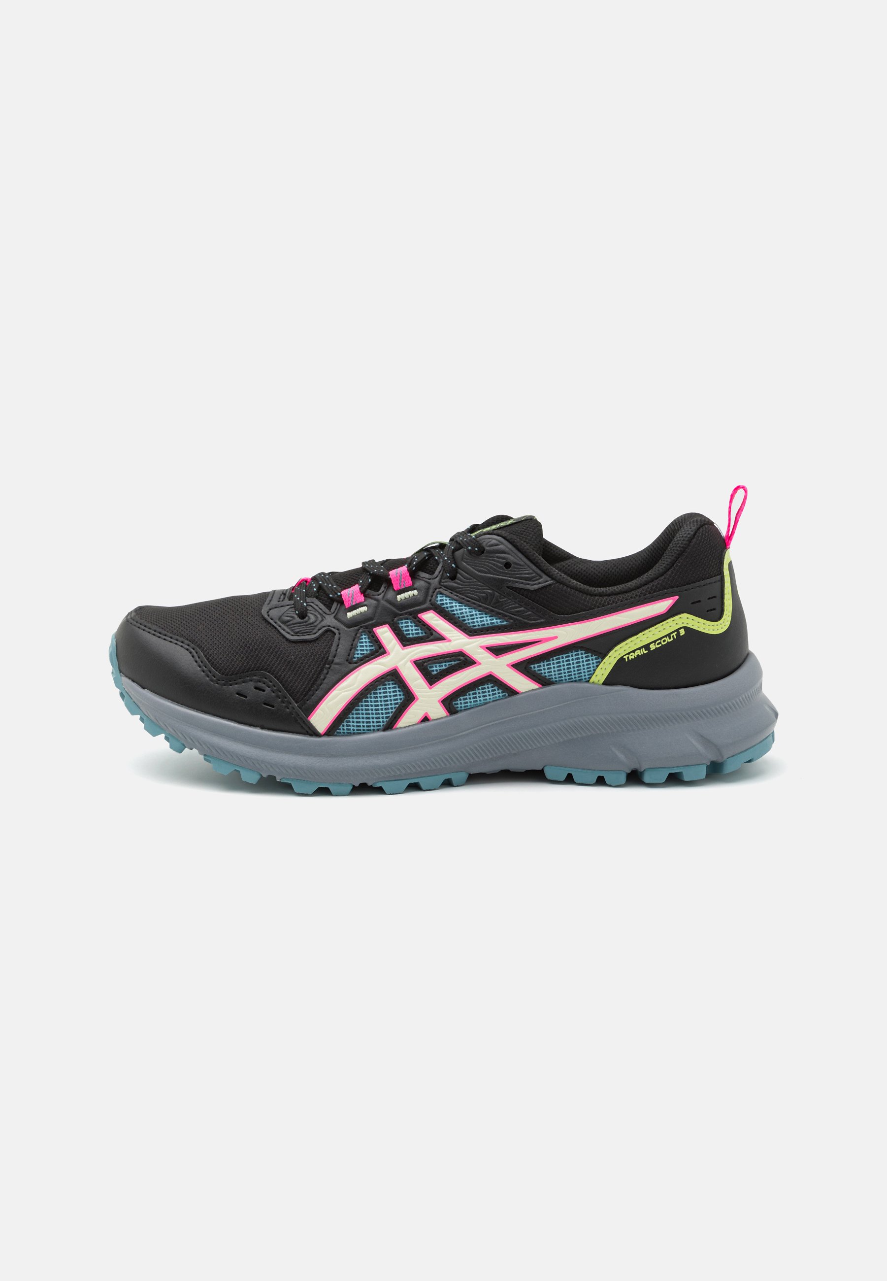ASICS TRAIL SCOUT 3 - Trail running shoes - black/birch/black