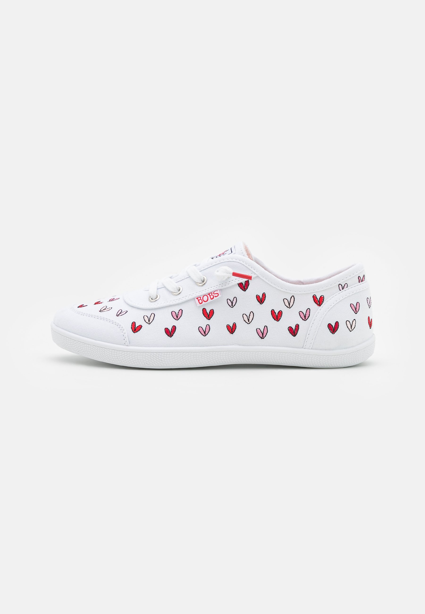 Skechers BOBS B CUTE X GOLDCROWN - Trainers - white/red/pink/white