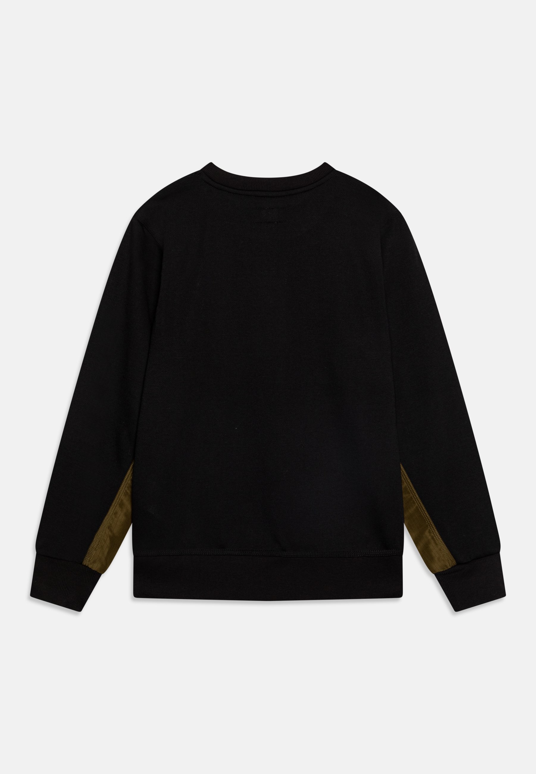 Converse GEARED UP BLOCKED MIX CREW UNISEX - Sweatshirt - black