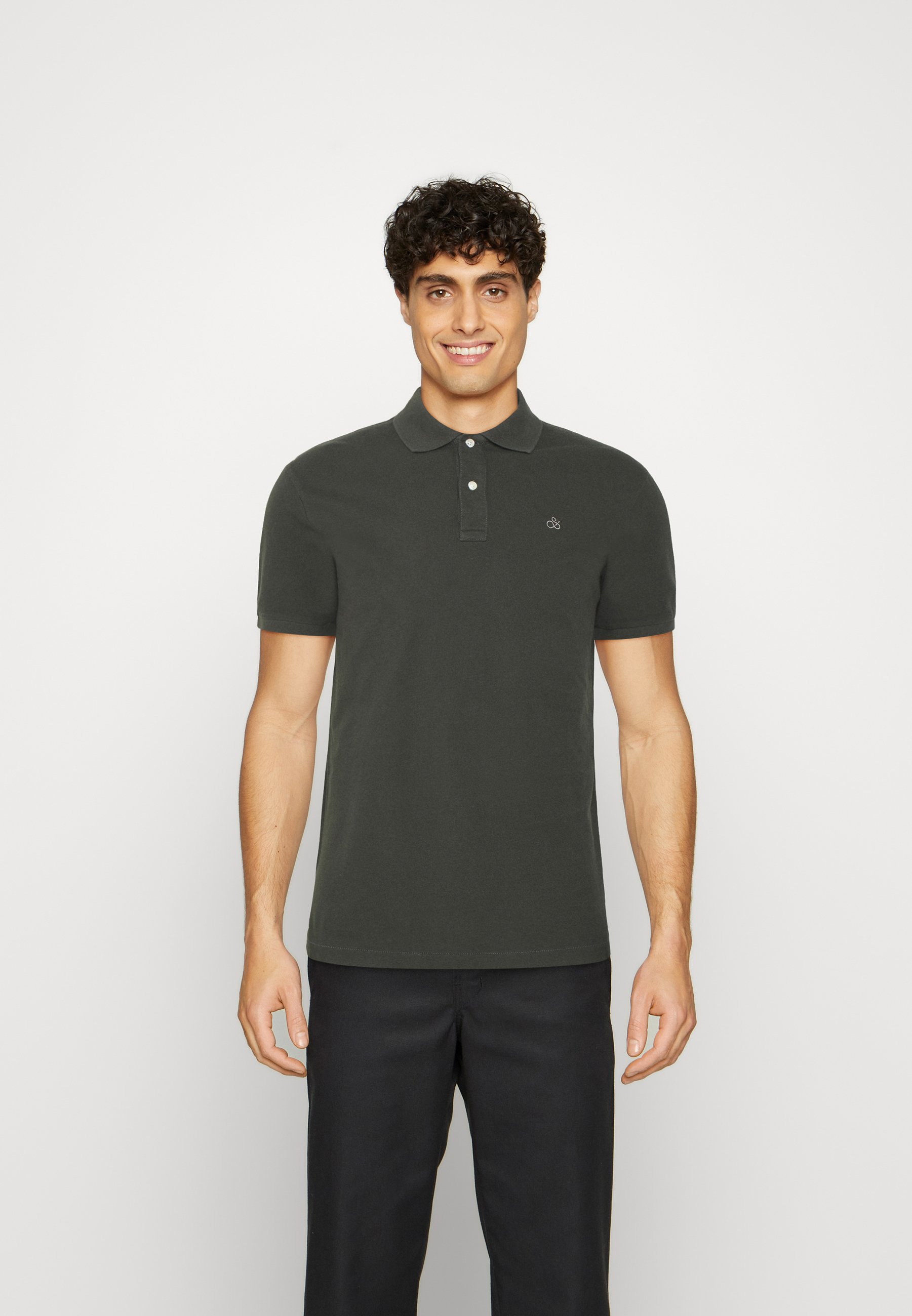 Scotch & Soda ONLINER SPECIAL GARMENT  - Polo shirt - antra/anthracite