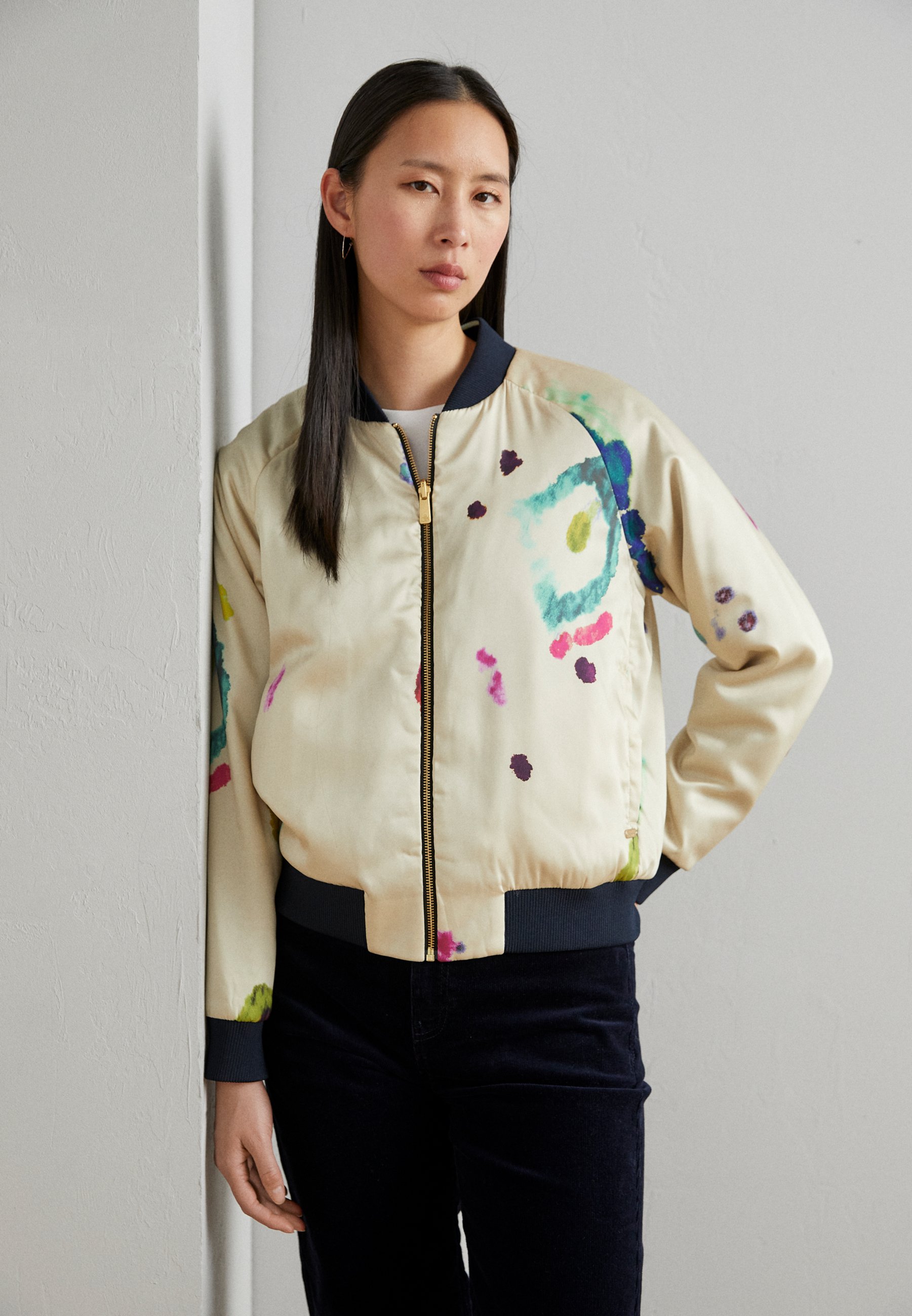 Scotch & Soda REVERSIBLE JACKET - Bomber Jacket - Blue/blue