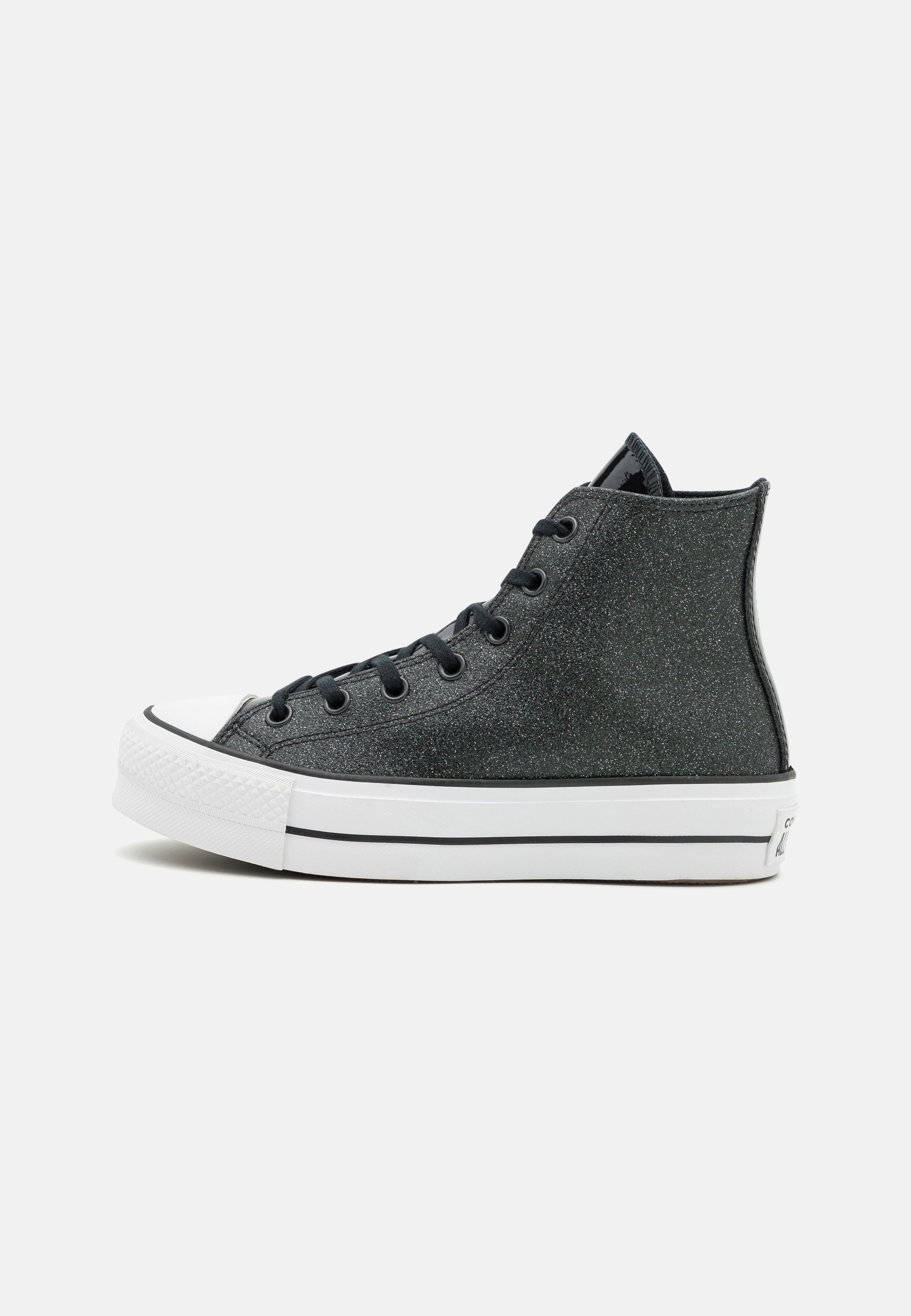 Converse CHUCK TAYLOR ALL STAR LIFT PLATFORM SPARKLE PARTY - High-top trainers - black
