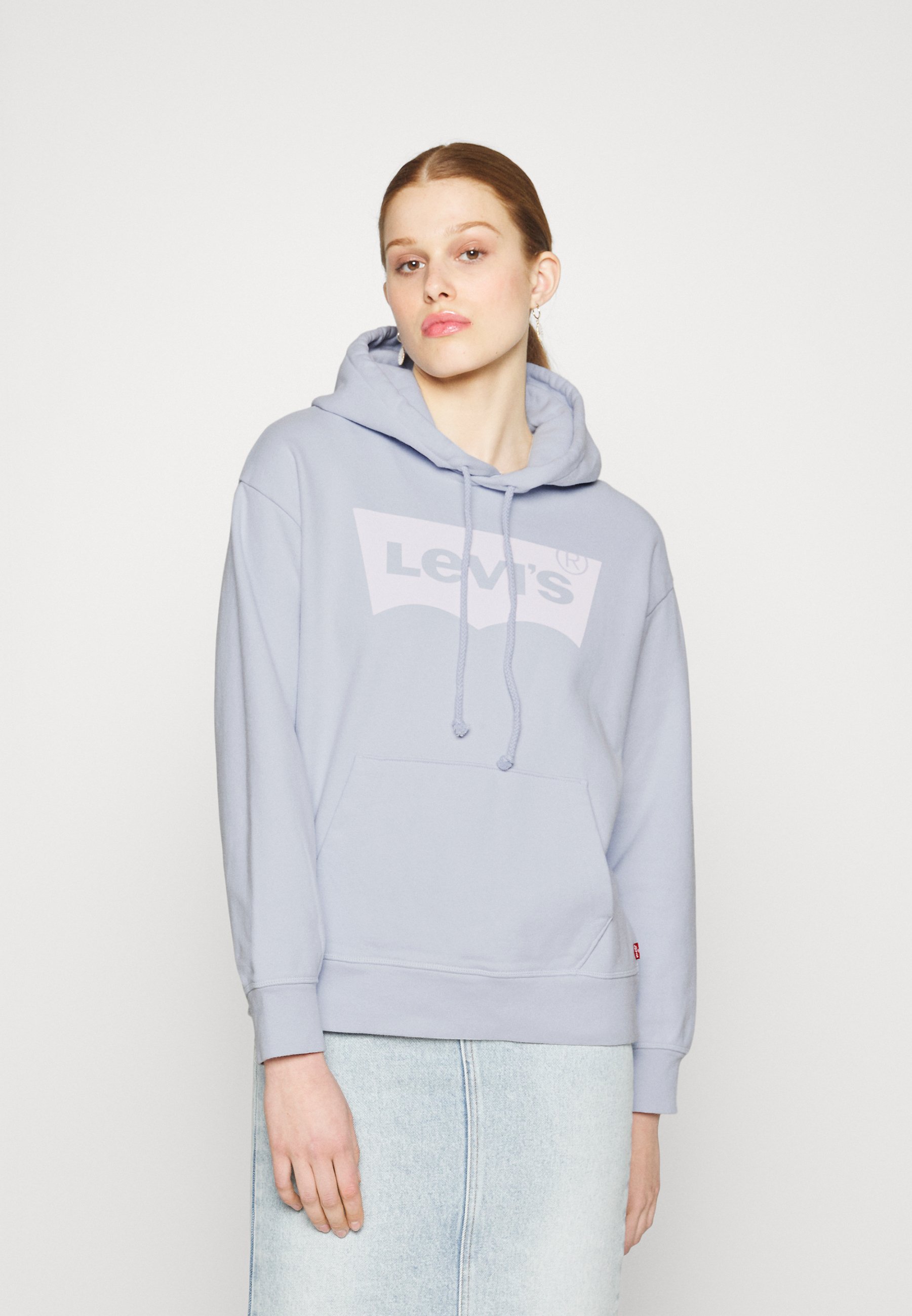 Levi's® GRAPHIC STANDARD HOODIE - Hoodie - arctic ice/blue