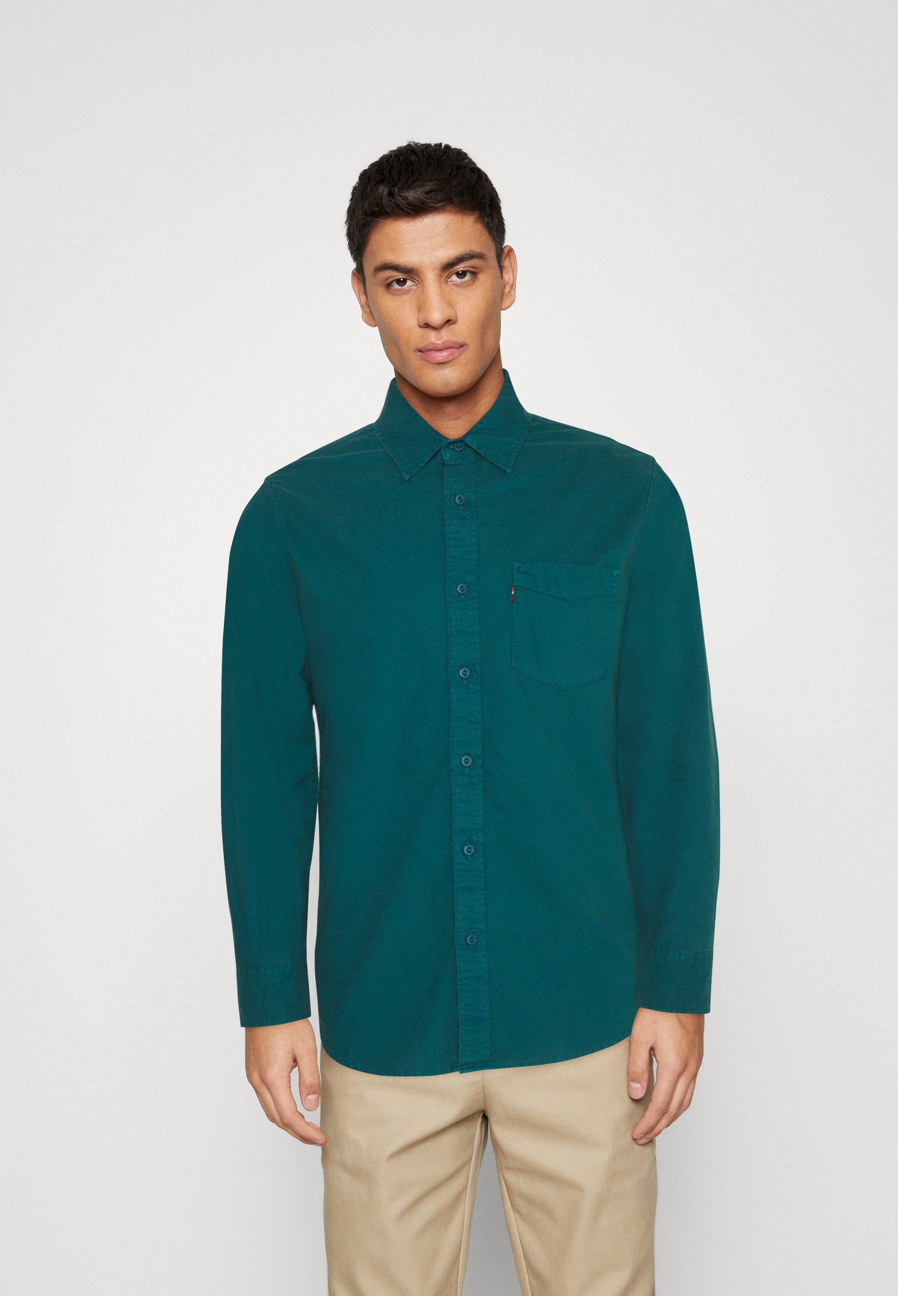 Levi's® SUNSET POCKET STANDARD - Shirt - atlantic deep/green