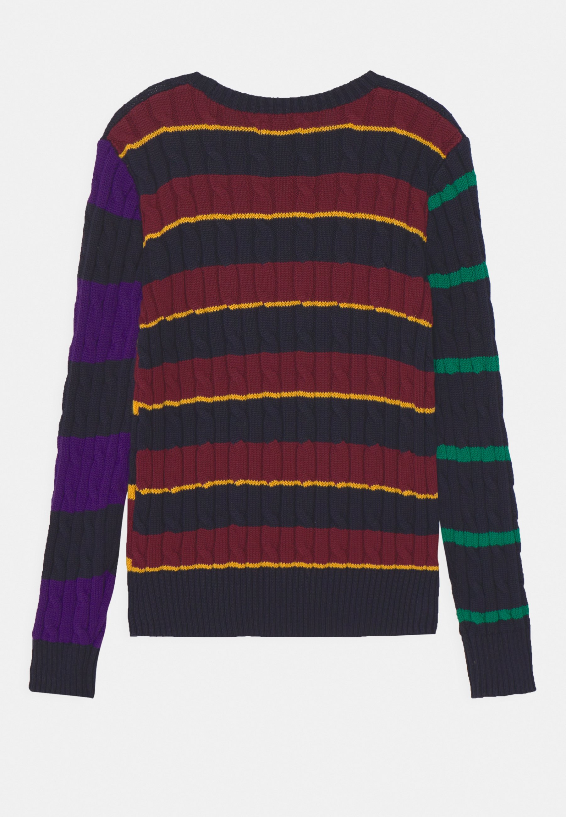 Polo Ralph Lauren CABLE  - Jumper - navy/multi-coloured/multi-coloured