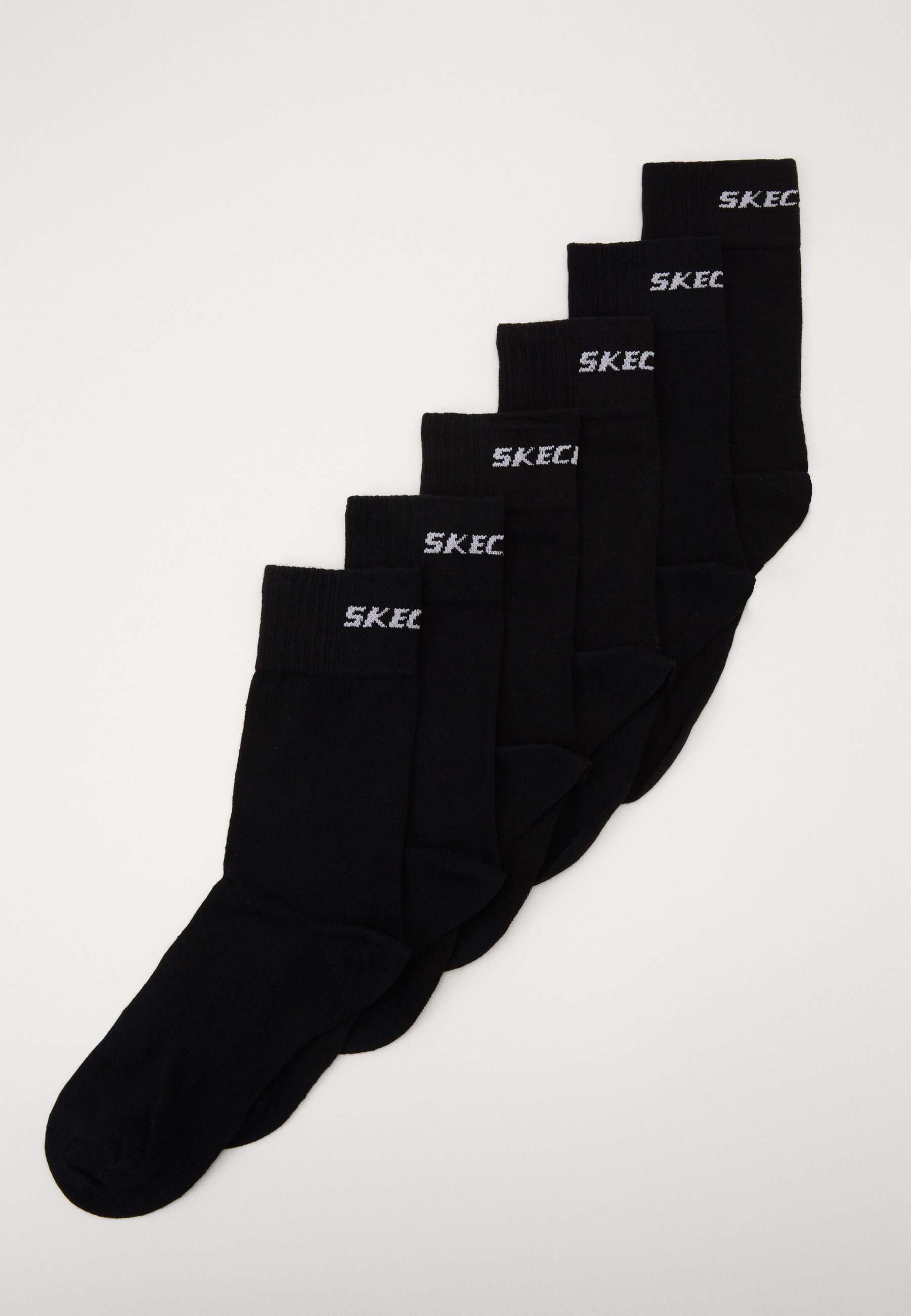Skechers BASIC  6 PACK - Socks - black
