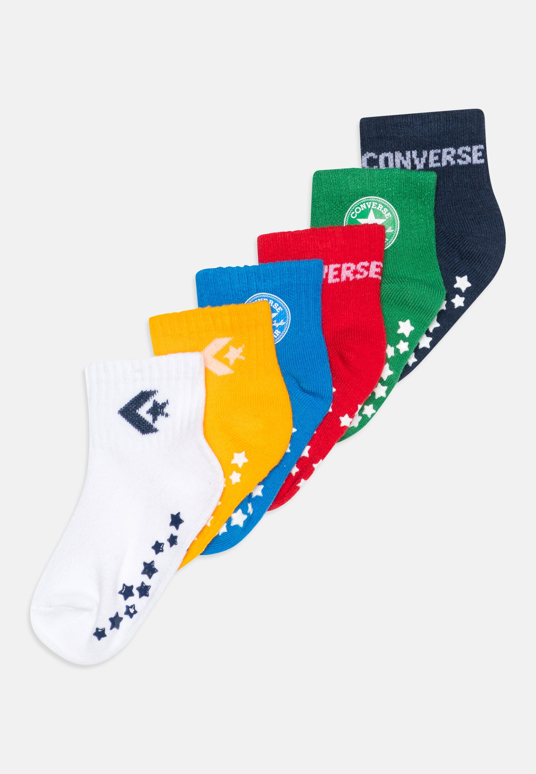 Converse TODD GRIPPER 6 PACK UNISEX - Socks - red