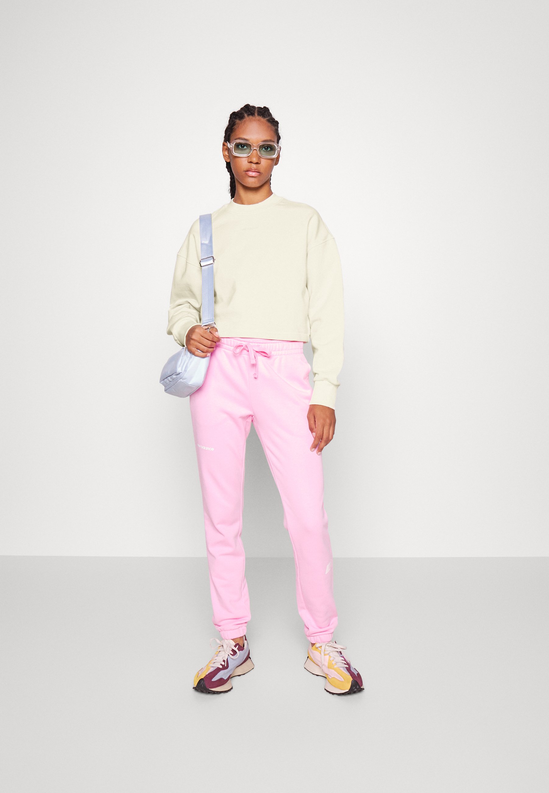 NB ATHLETICS NATURE STATE CREW - Sweatshirt - greige/off-white