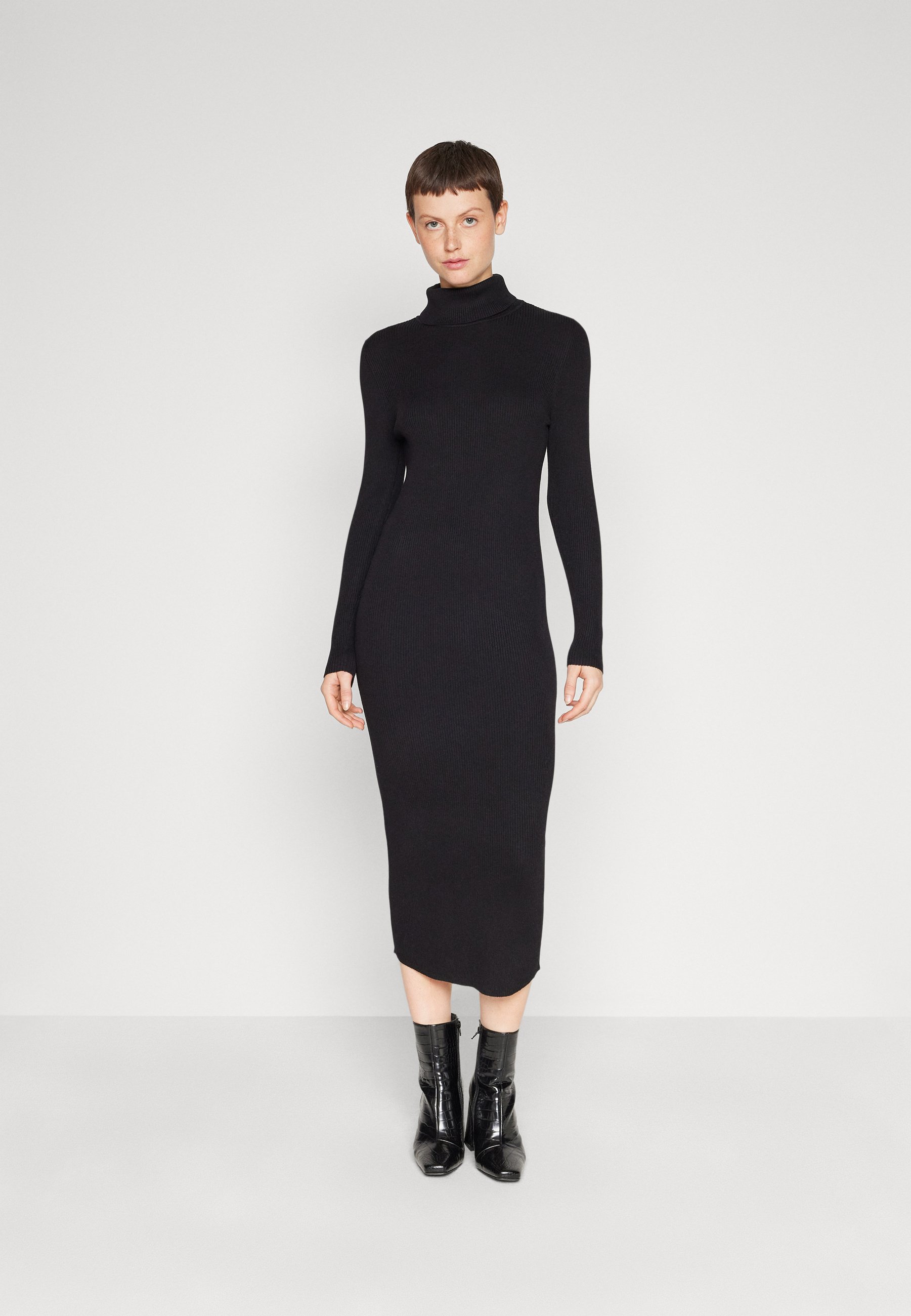 ONLY ONLLEONORA MIDI DRESS - Day dress - black
