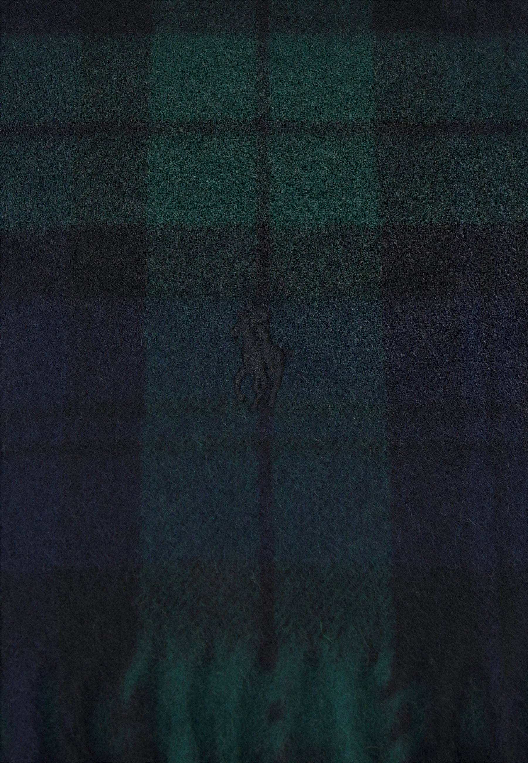 Polo Ralph Lauren TARTAN UNISEX - Scarf - blackwatch/dark blue