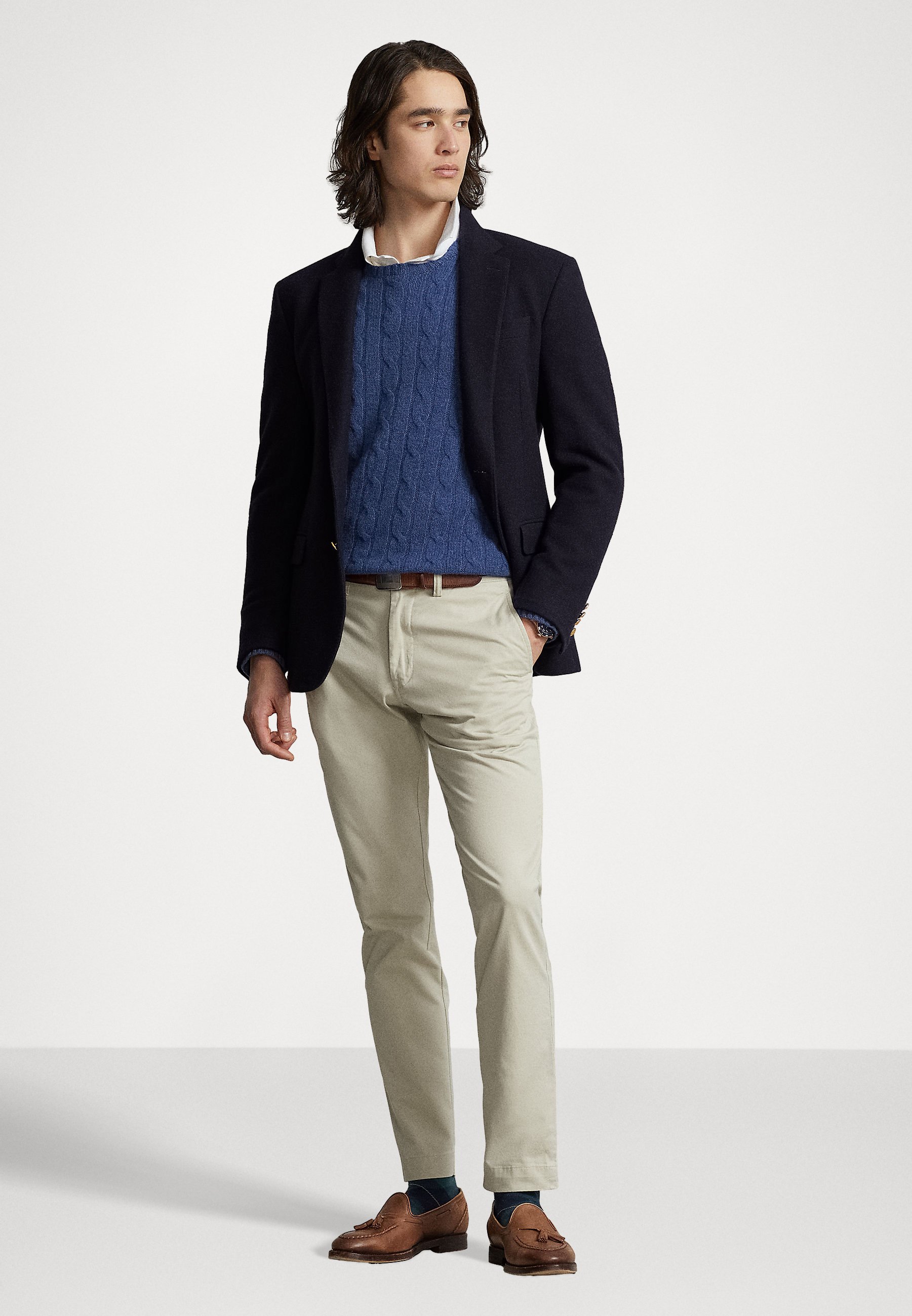Polo Ralph Lauren PANT - Chinos - classic stone/grey