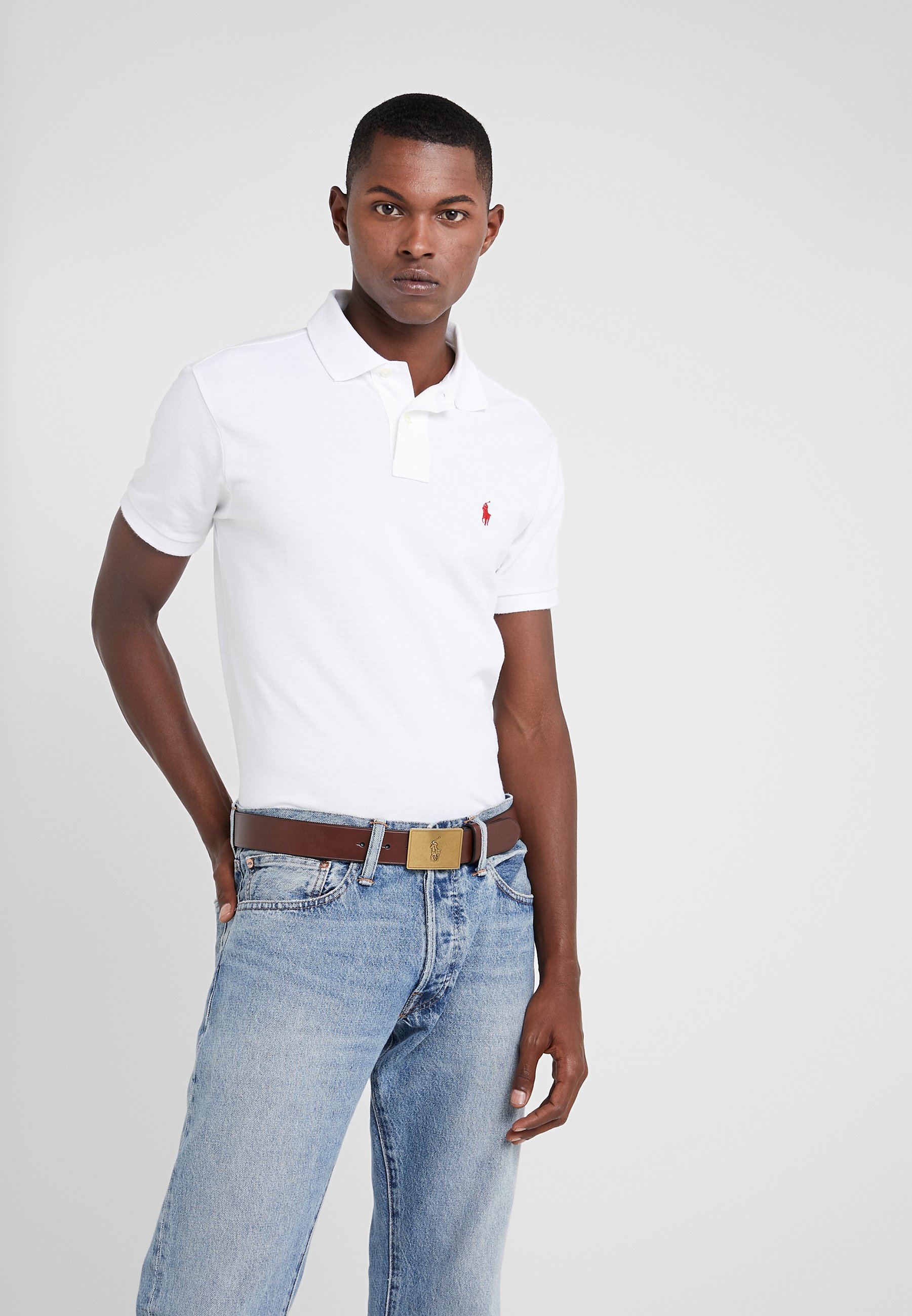 Polo Ralph Lauren PLAQUE CASUAL - Belt - brown