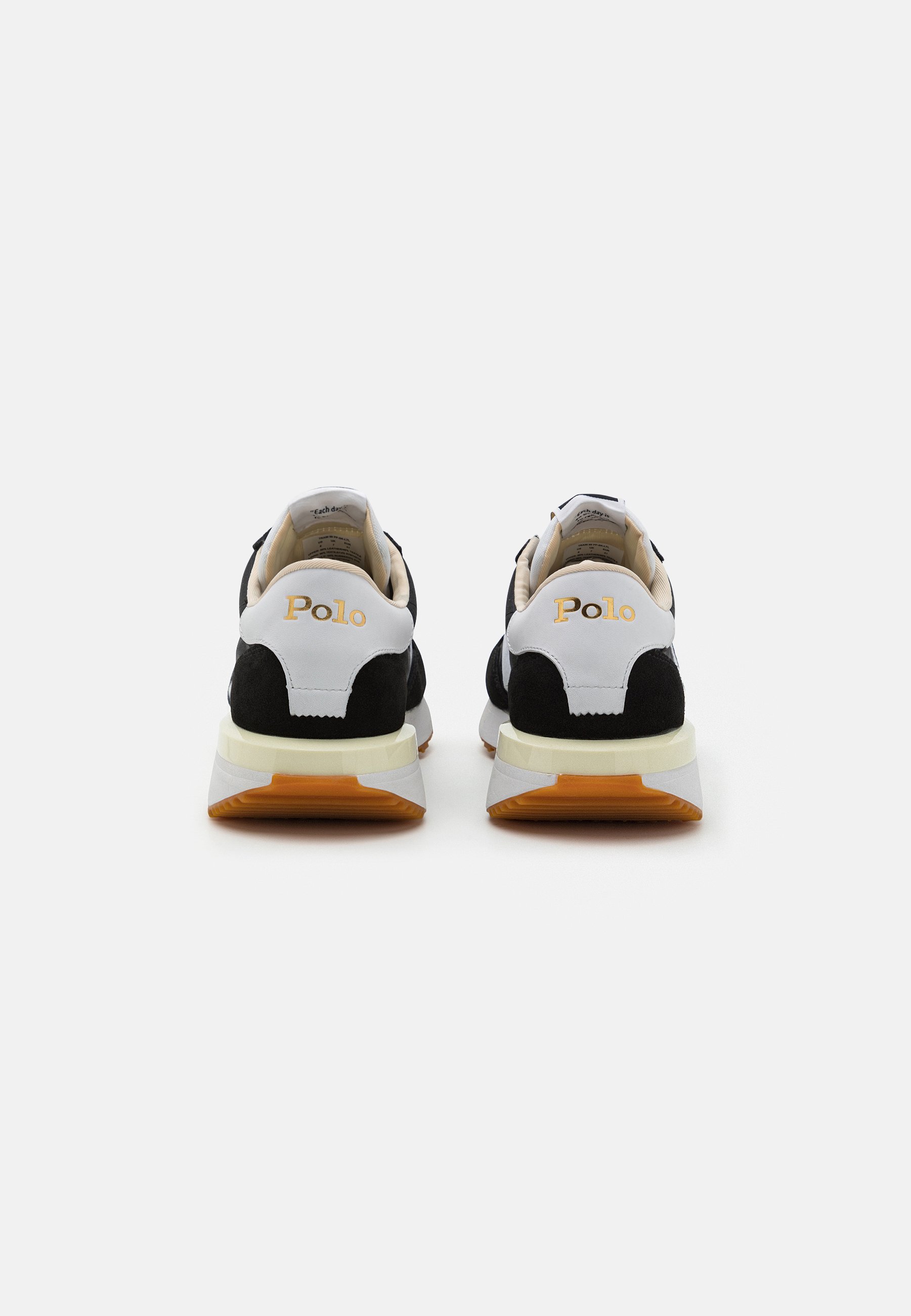 Polo Ralph Lauren TRAIN UNISEX - Trainers - black/white/black