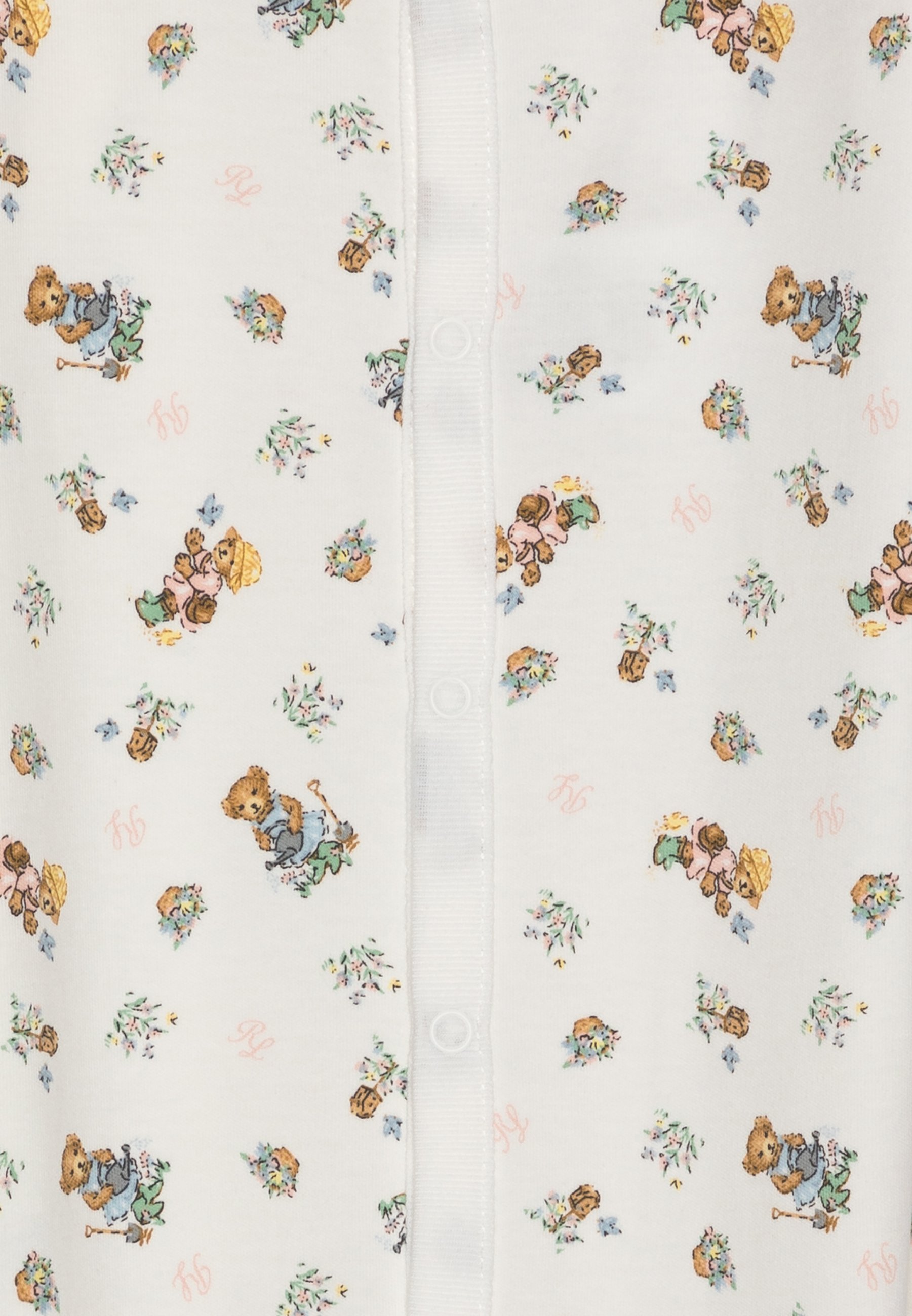 Polo Ralph Lauren BEAR ONE PIECE COVERALL - Sleep suit - multi-coloured