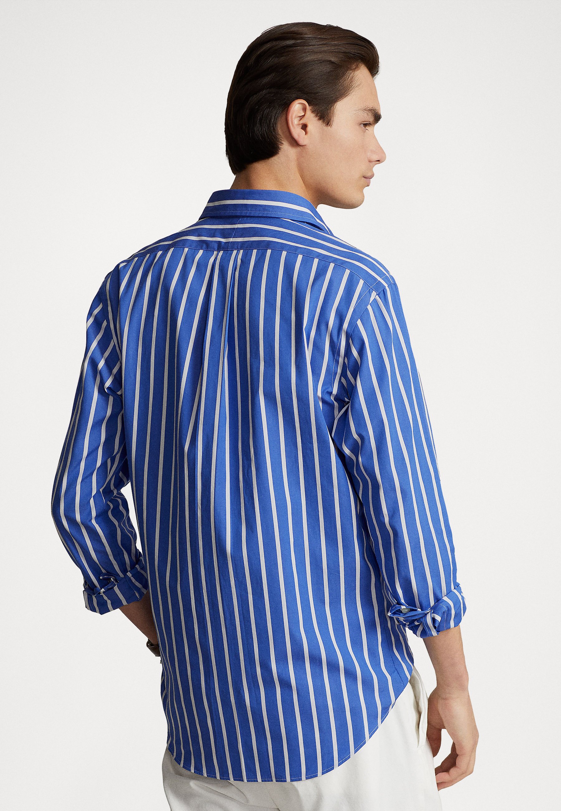Polo Ralph Lauren LONG SLEEVE SPORT - Shirt - blue/white/blue