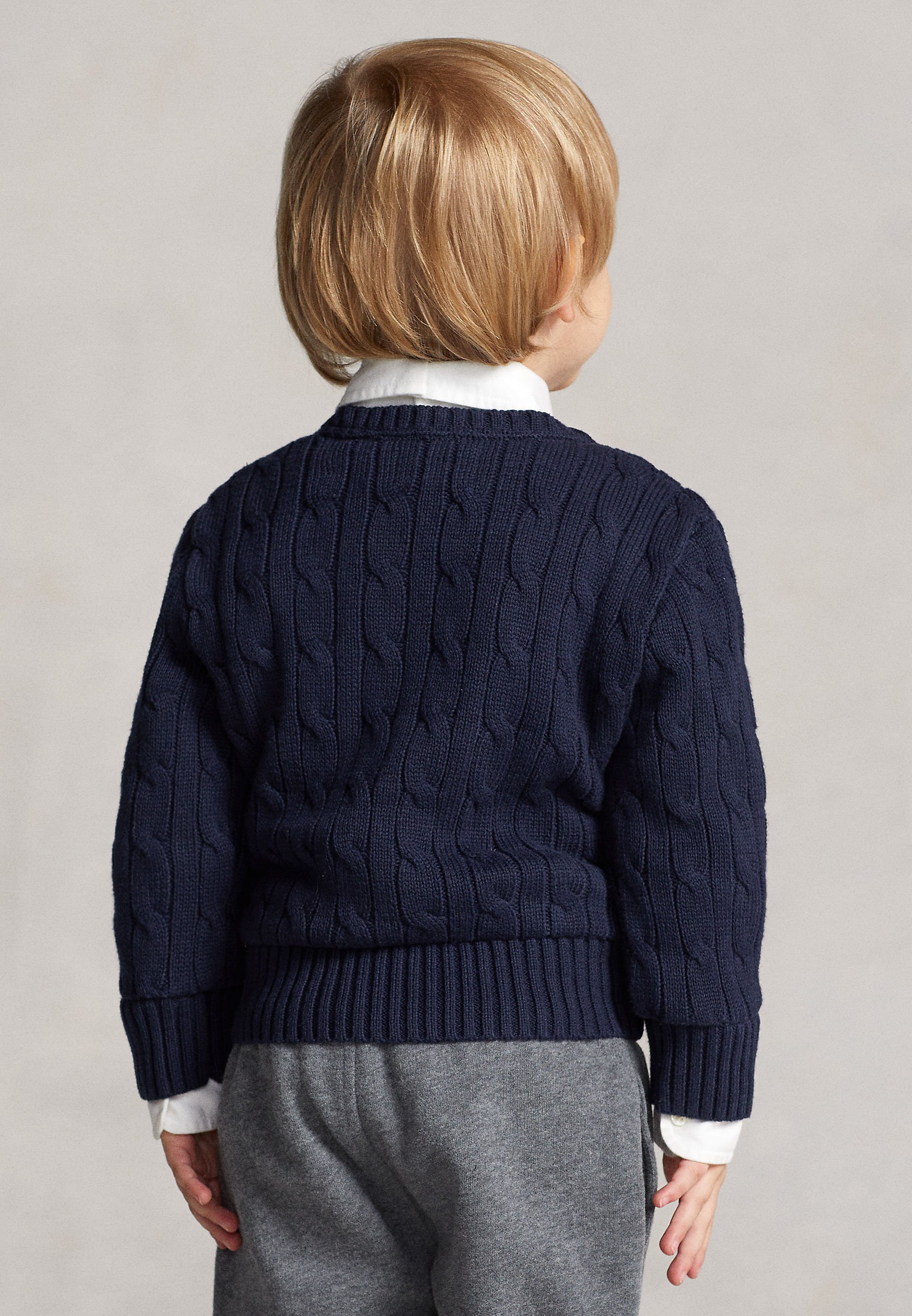 Polo Ralph Lauren CABLE  - Jumper - navy/dark blue