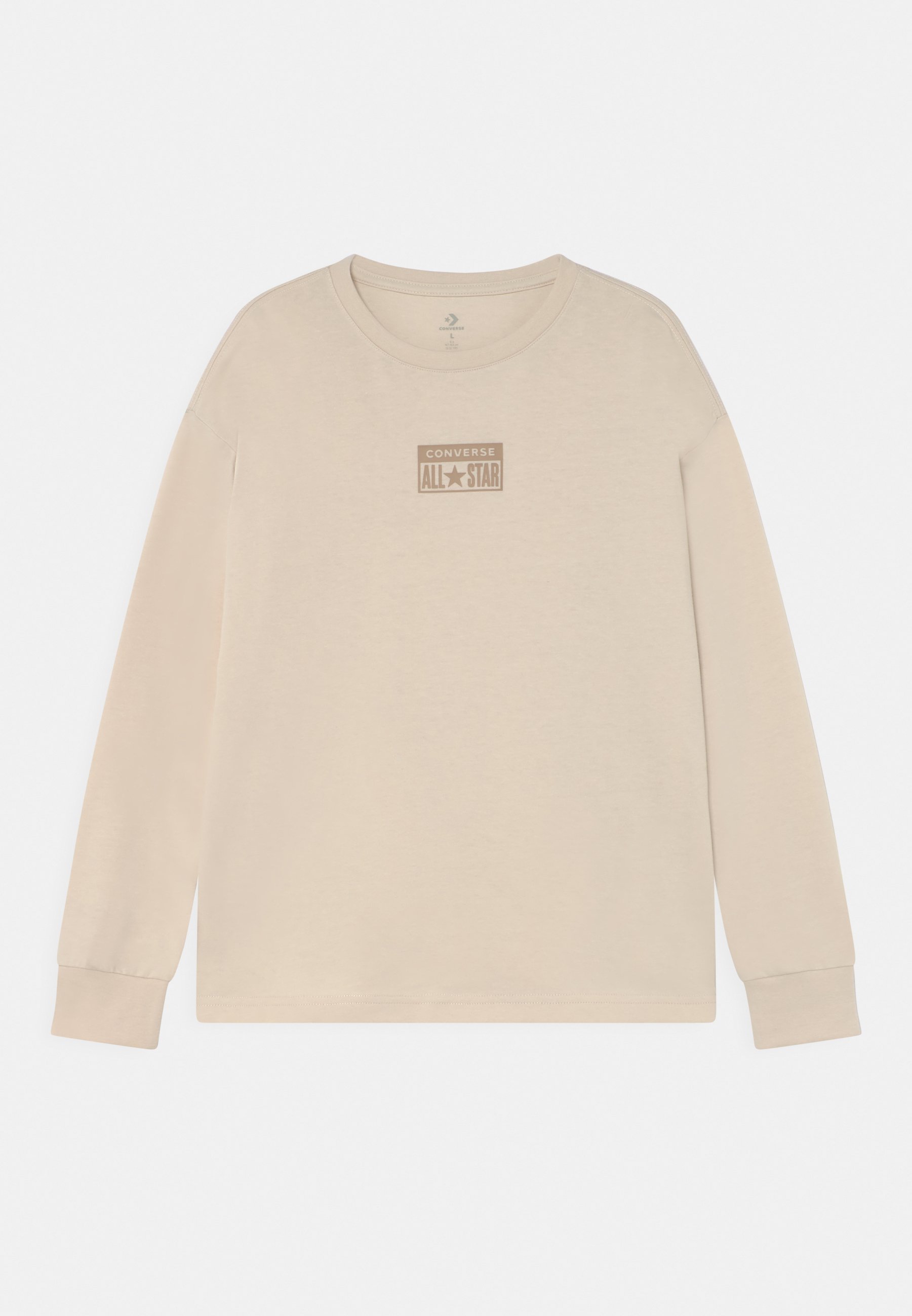 Converse HELIER UNISEX - Long sleeved top - natural ivory/off-white